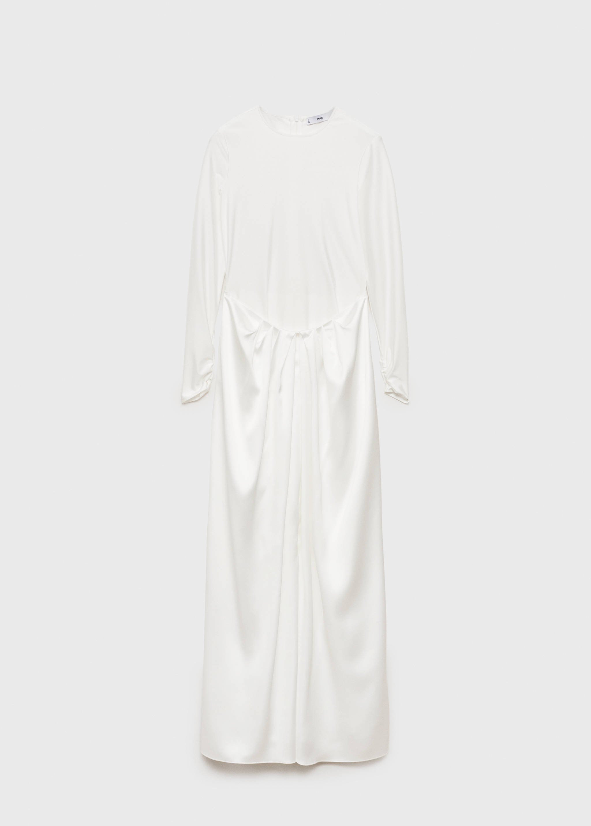 Robe longue tissu combiné - Article sans modèle