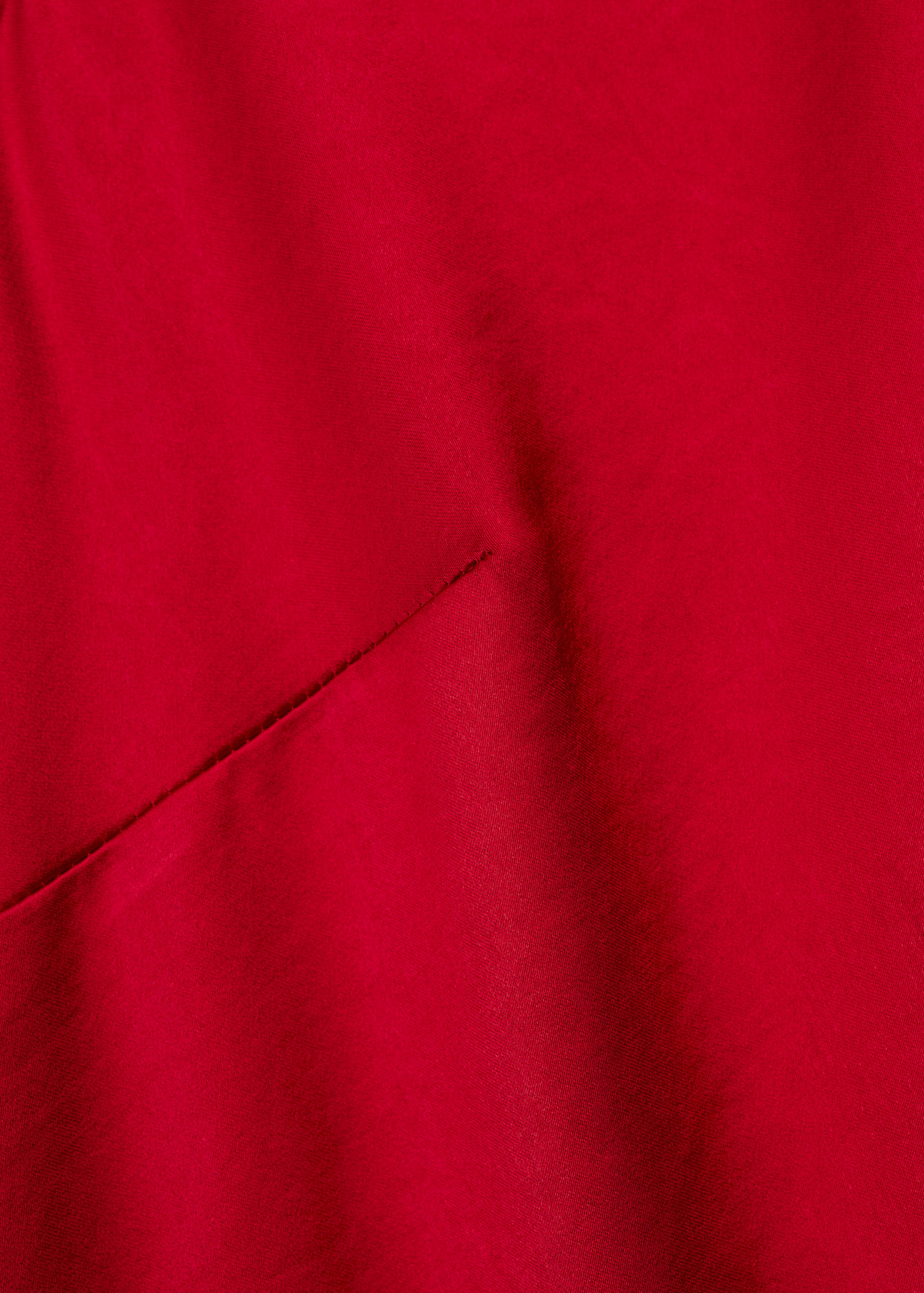 Open-back satin-effect dress - Details of the article 8