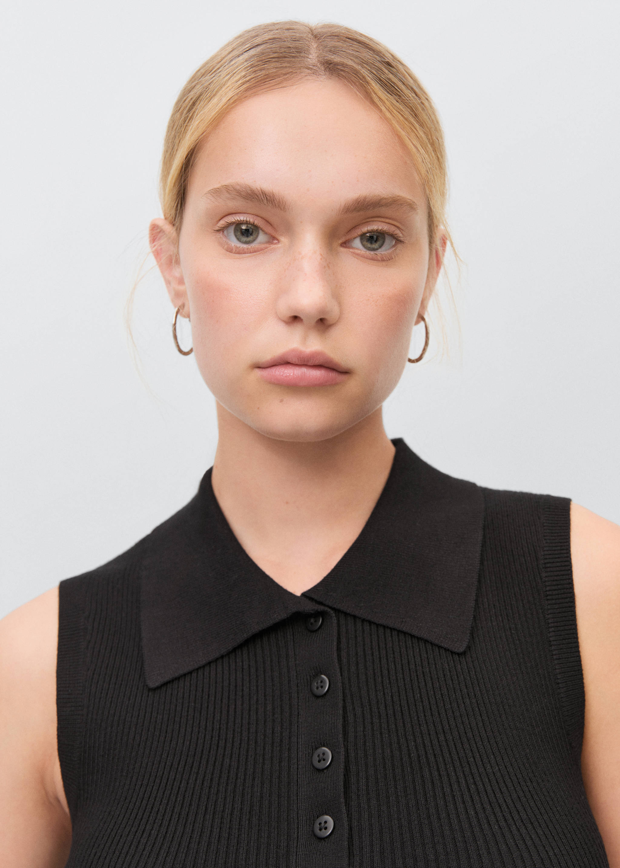 Top maille col polo - Détail de l'article 1