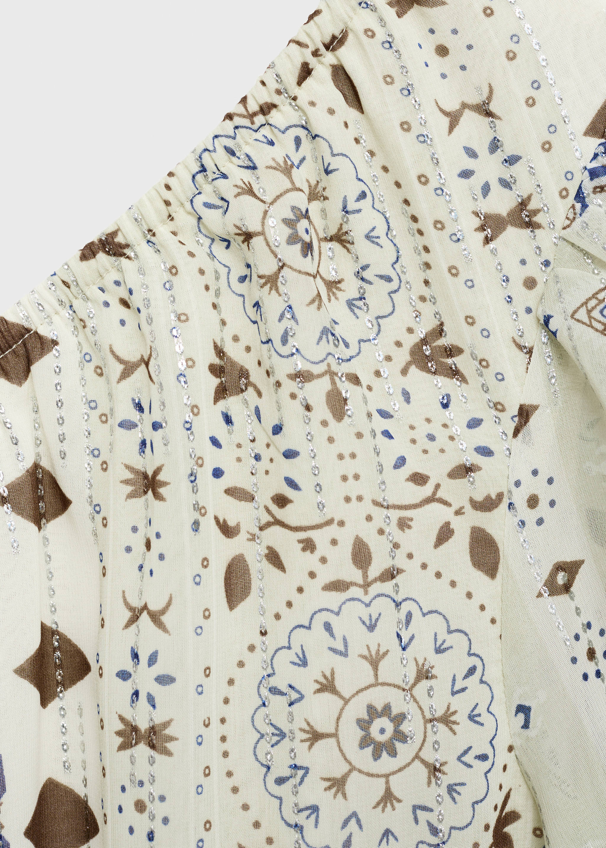 Vestido corto asimétrico - Detalle del artículo 0