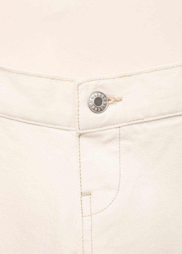 Maternity wide leg jeans — Off White
