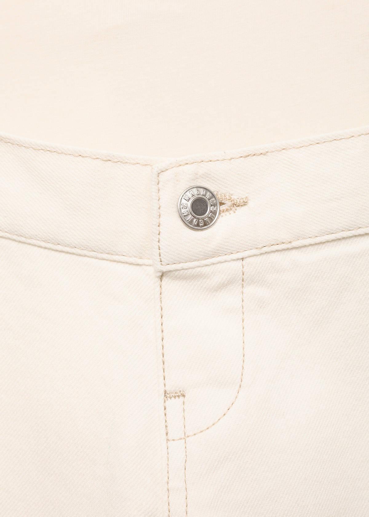 Maternity wide leg jeans — Off White