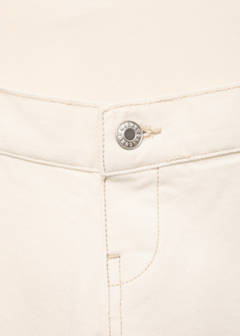 Maternity wide leg jeans — Off White 6