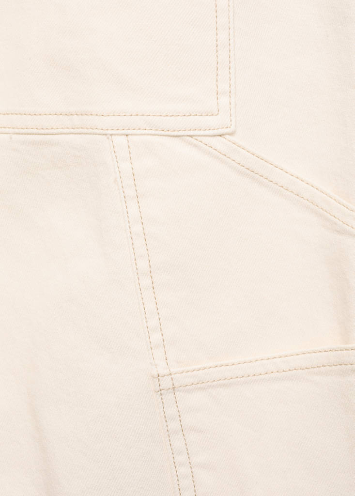 Maternity wide leg jeans — Off White