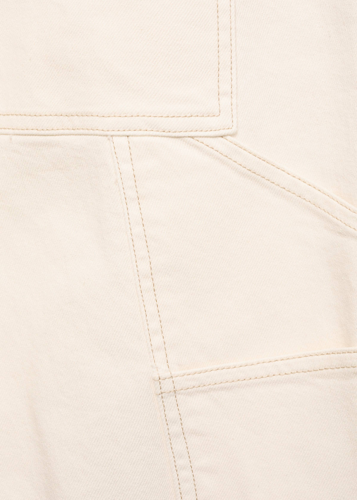 Maternity wide leg jeans — Off White