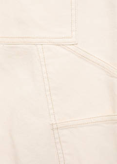 Maternity wide leg jeans — Off White 7