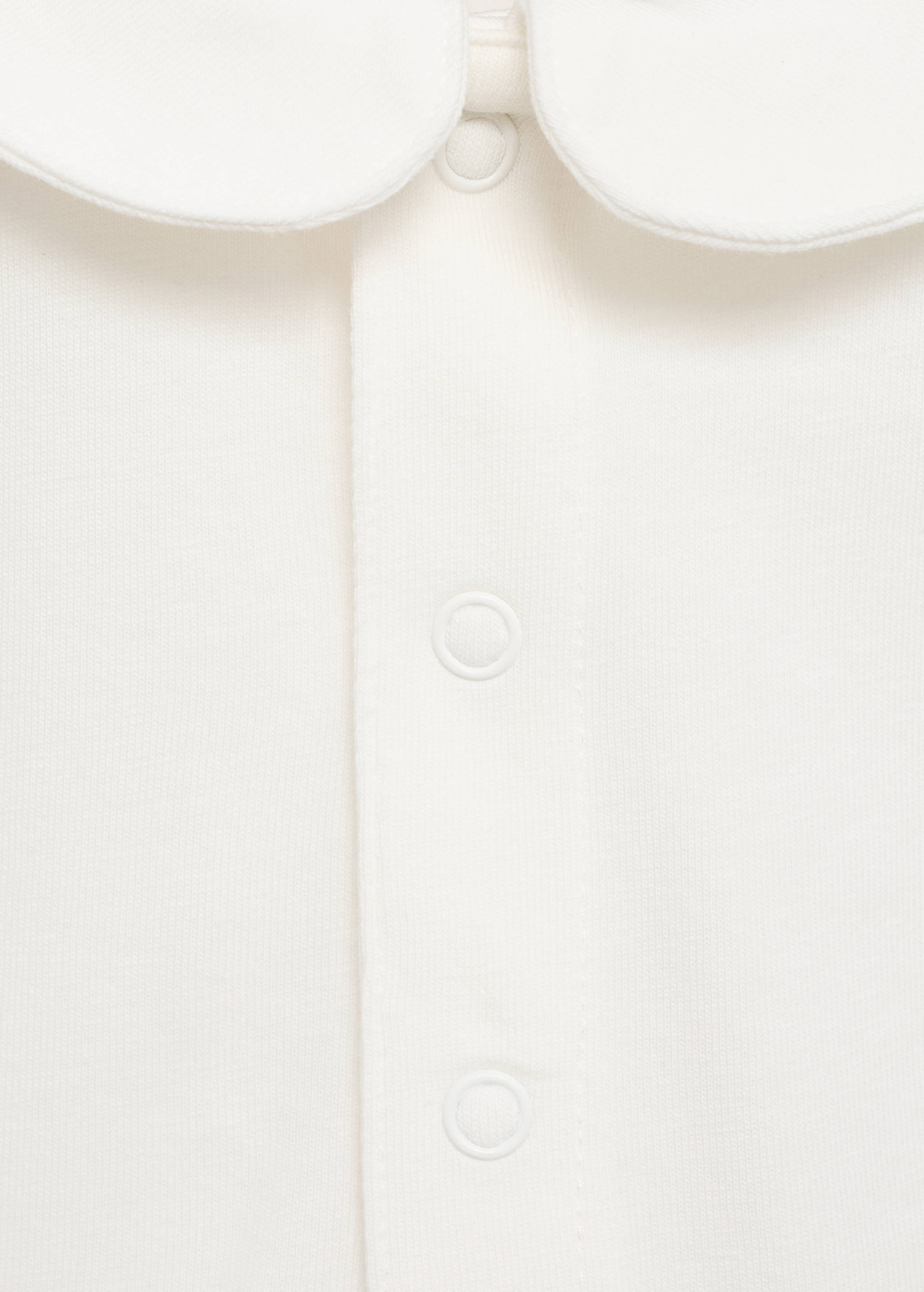 Cotton bodysuit with Peter Pan collar - Details of the article 8