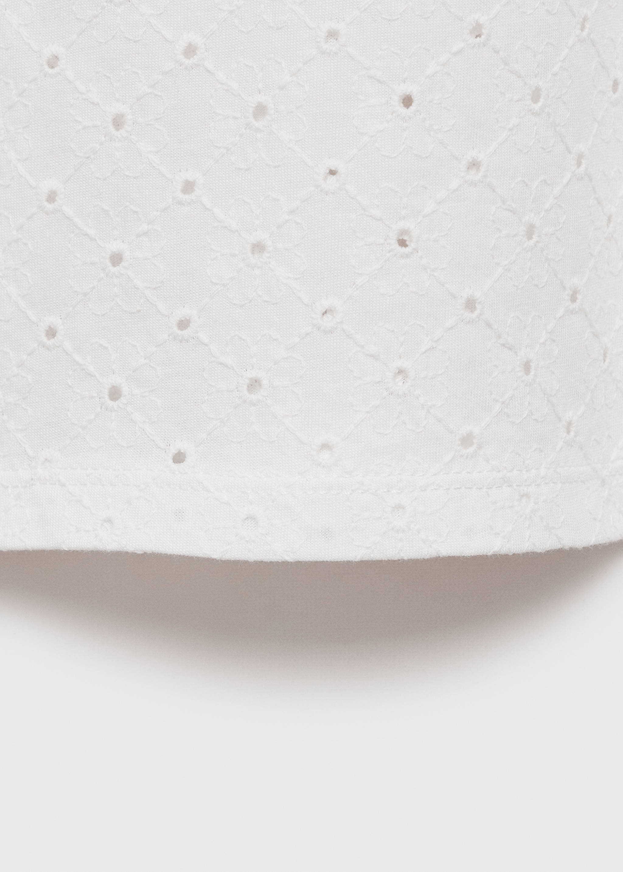 Camiseta calados bordados - Detalle del artículo 0