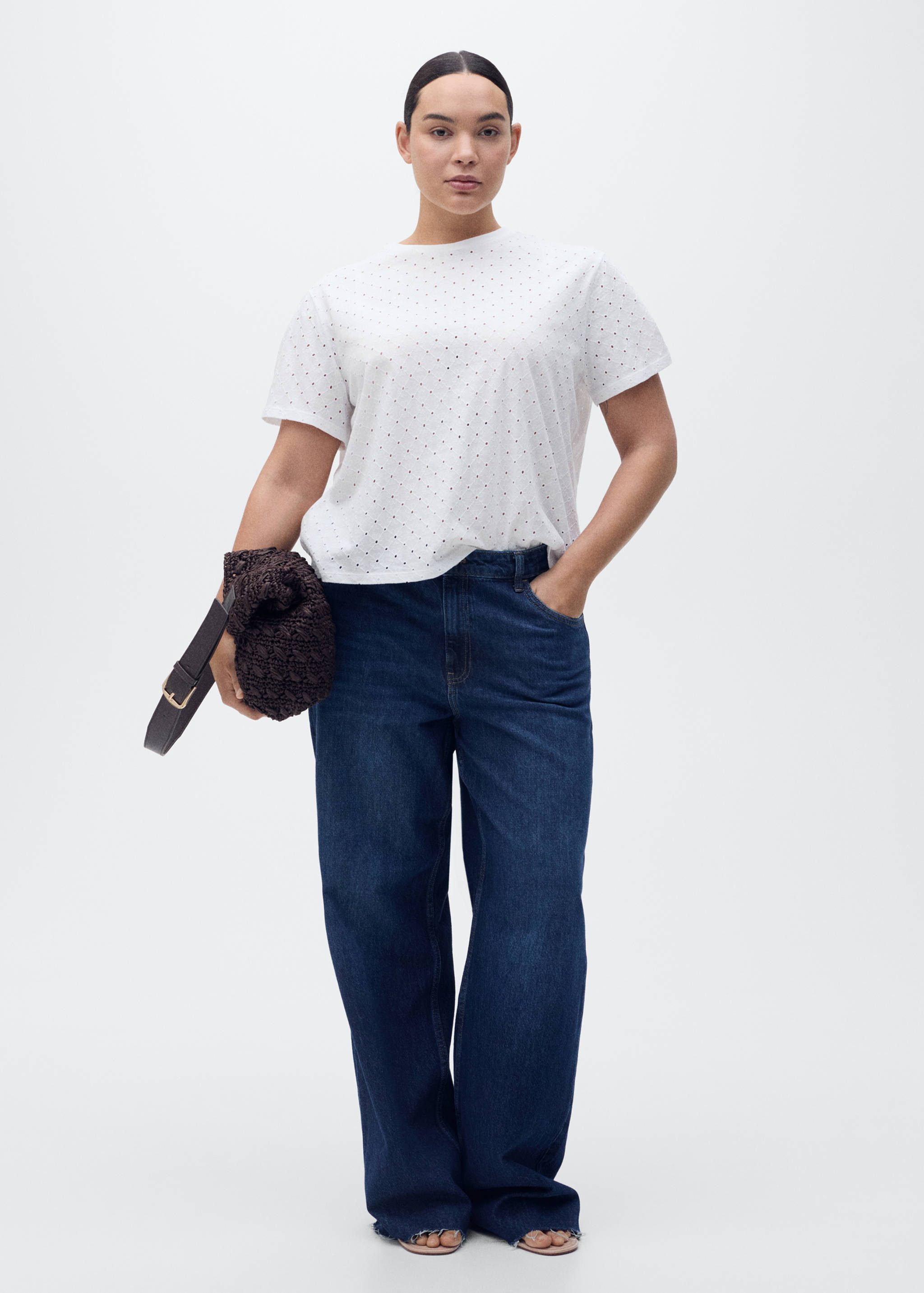 Camiseta calados bordados - Detalle del artículo 3