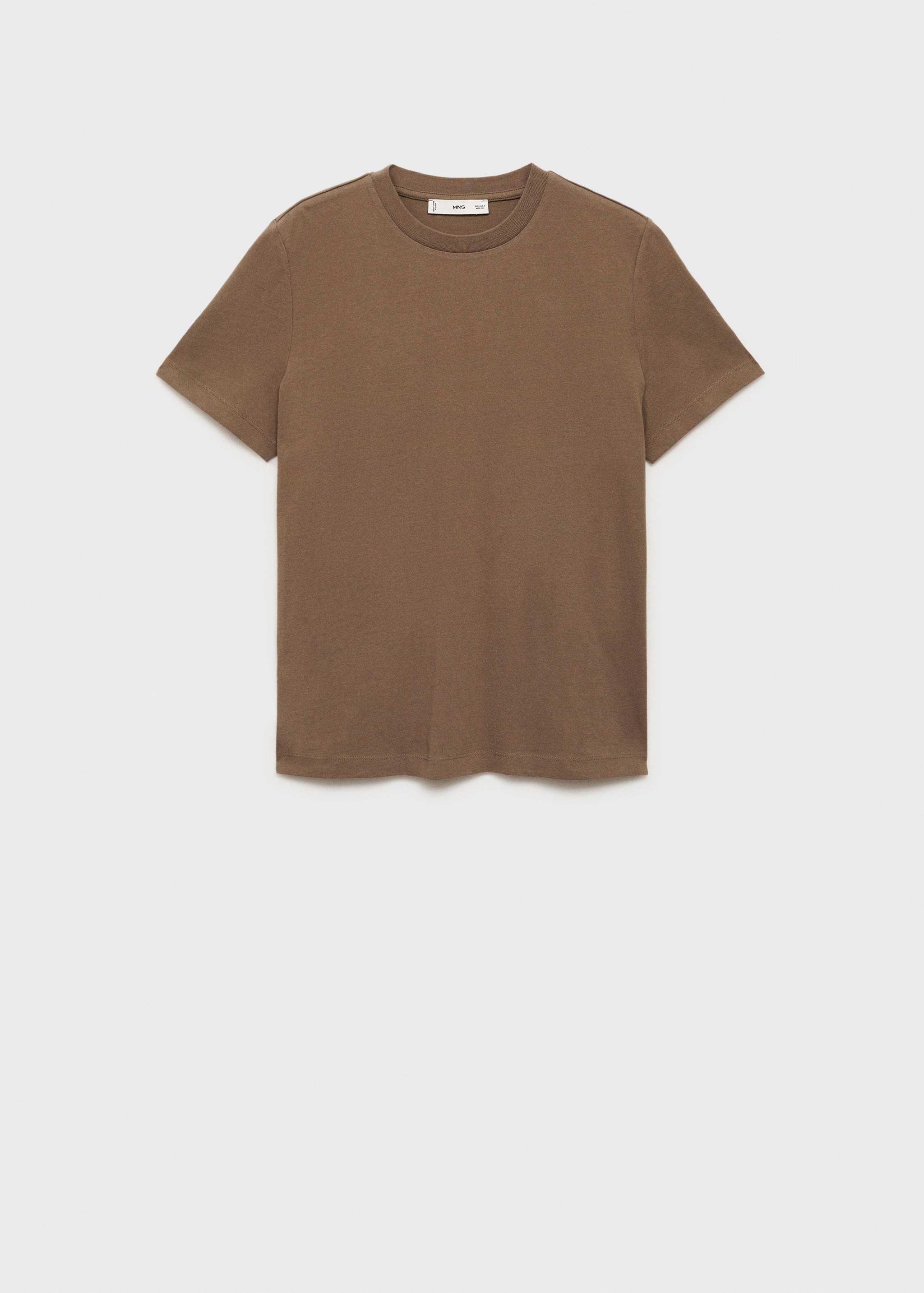 Short-sleeved cotton t-shirt - Article without model