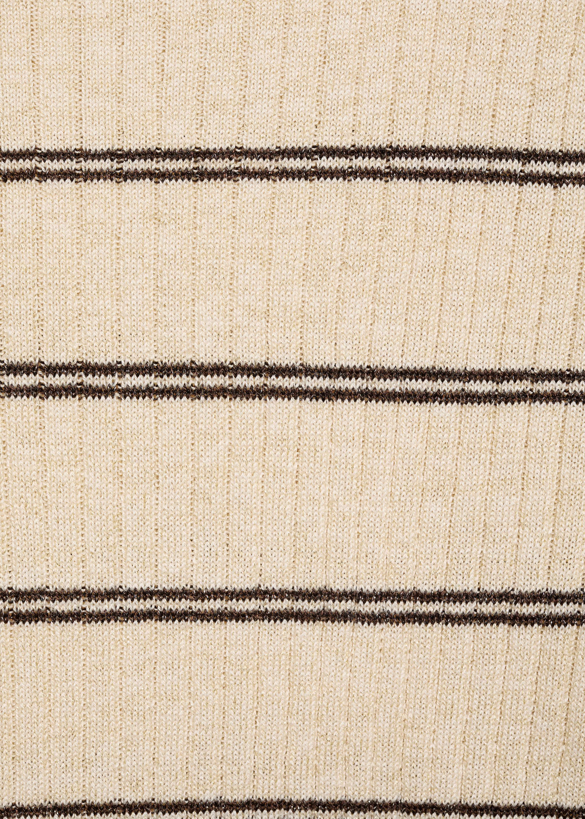 Pull-over maille côtelée col montant - Détail de l'article 8