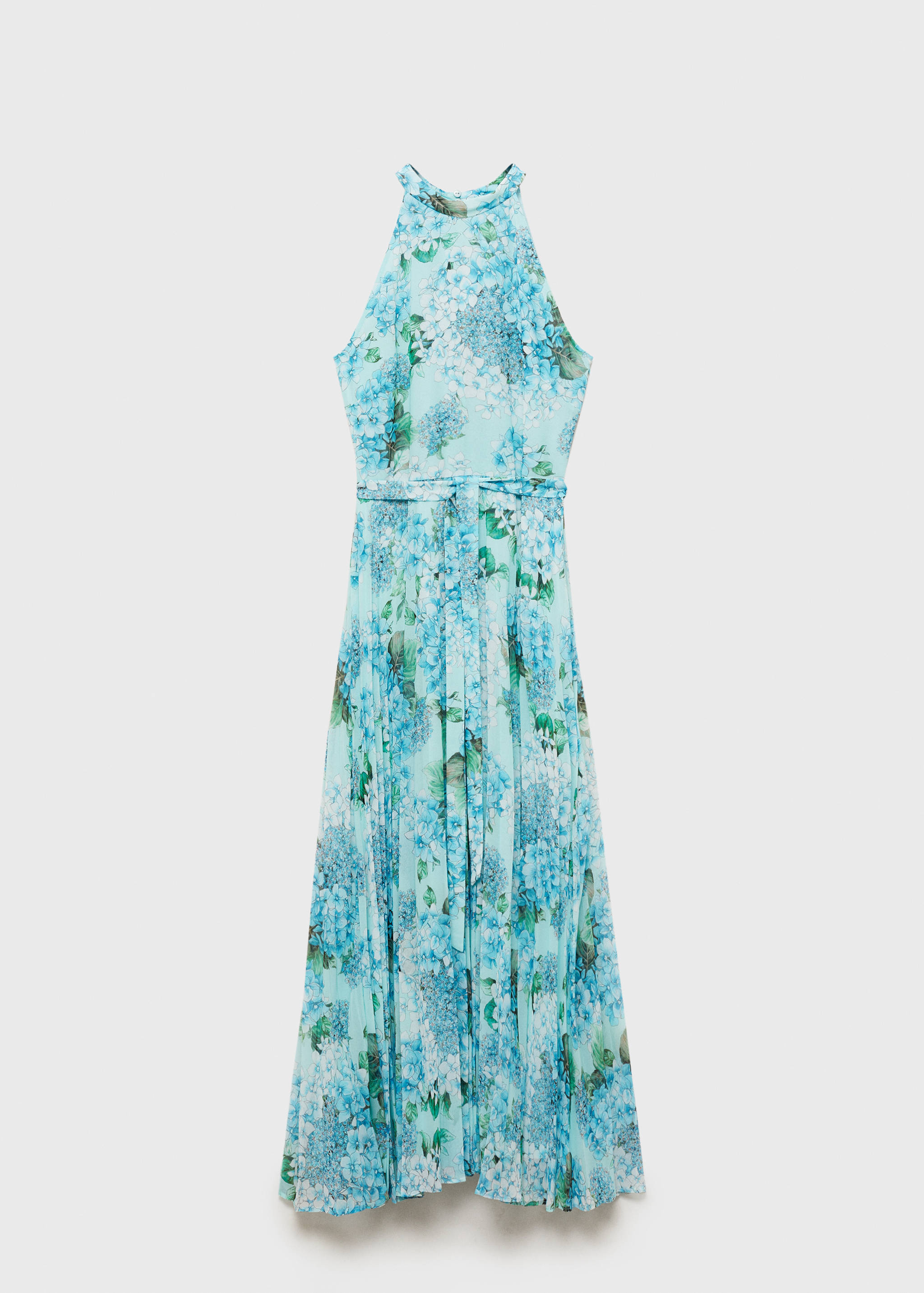 mango pleated floral dress MANGO - Floral-print pleated Dress Pink