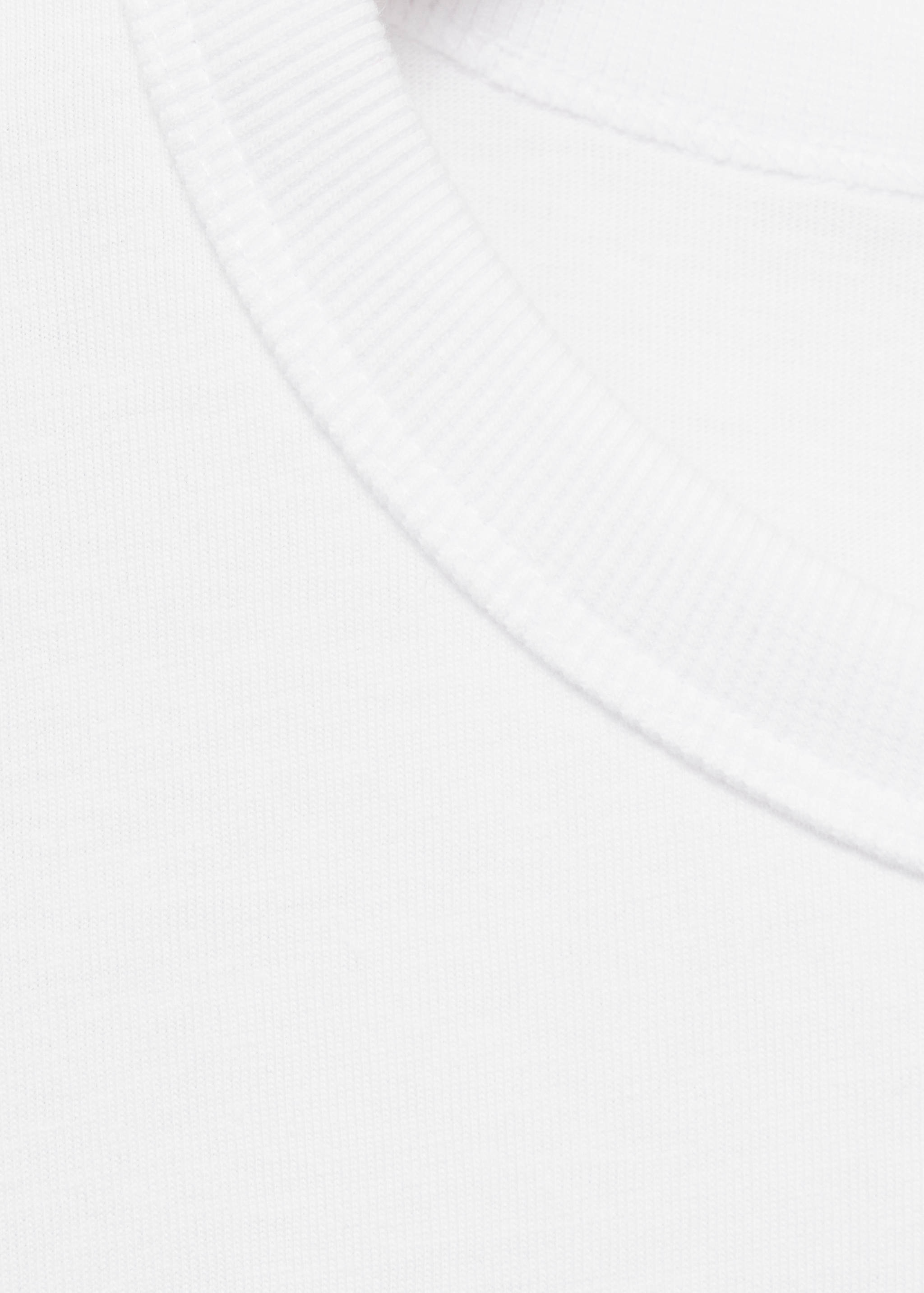 Short-sleeved cotton t-shirt - Details of the article 8