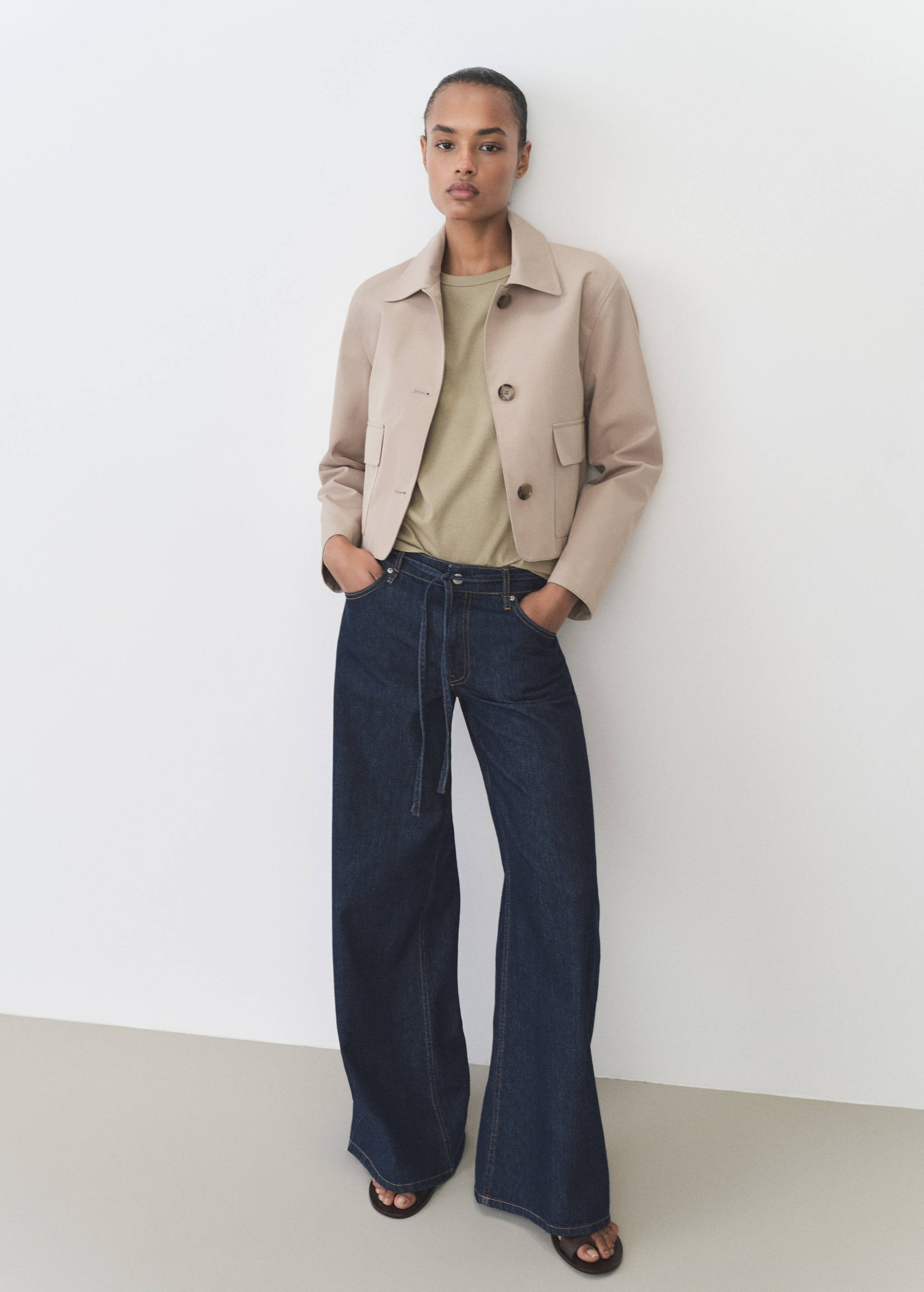 Short-sleeved cotton t-shirt - General plane