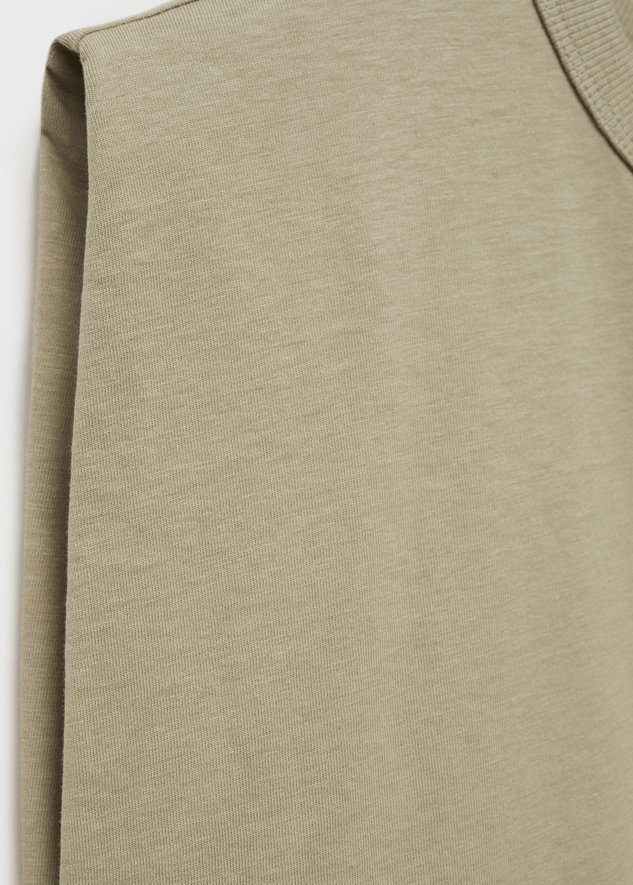 Short-sleeved cotton t-shirt - Details of the article 0