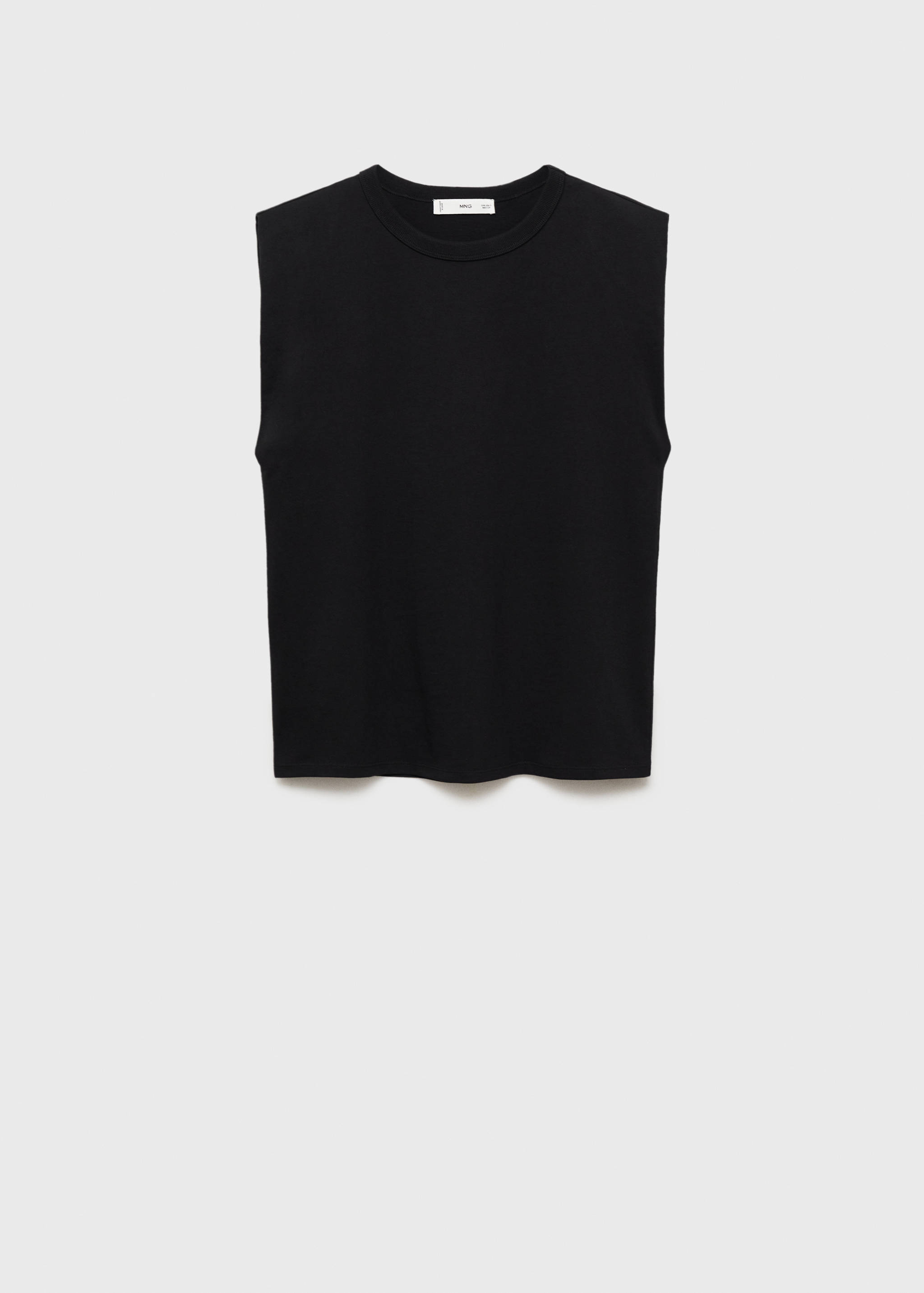 Short-sleeved cotton t-shirt - Article without model