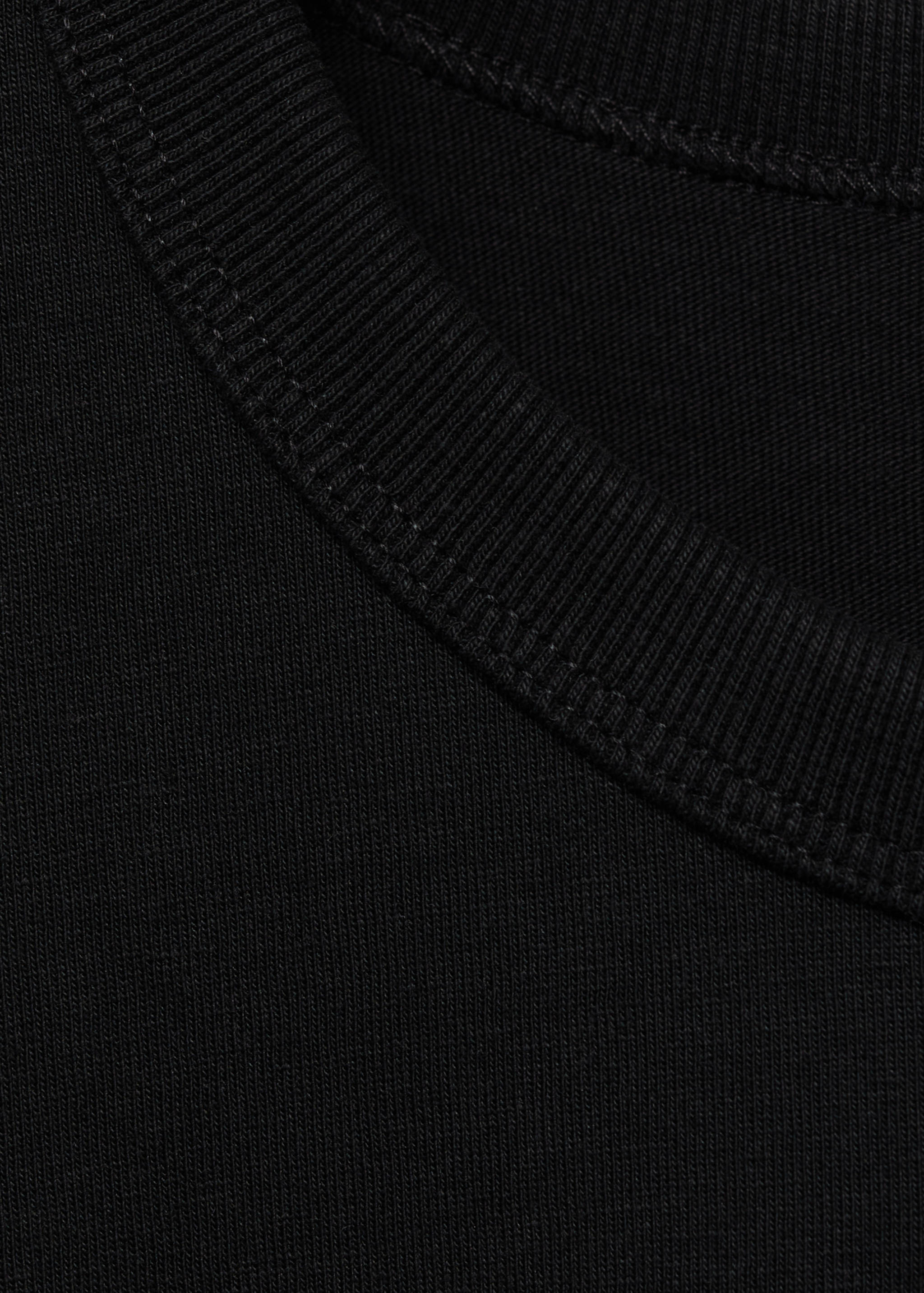 Short-sleeved cotton t-shirt - Details of the article 8