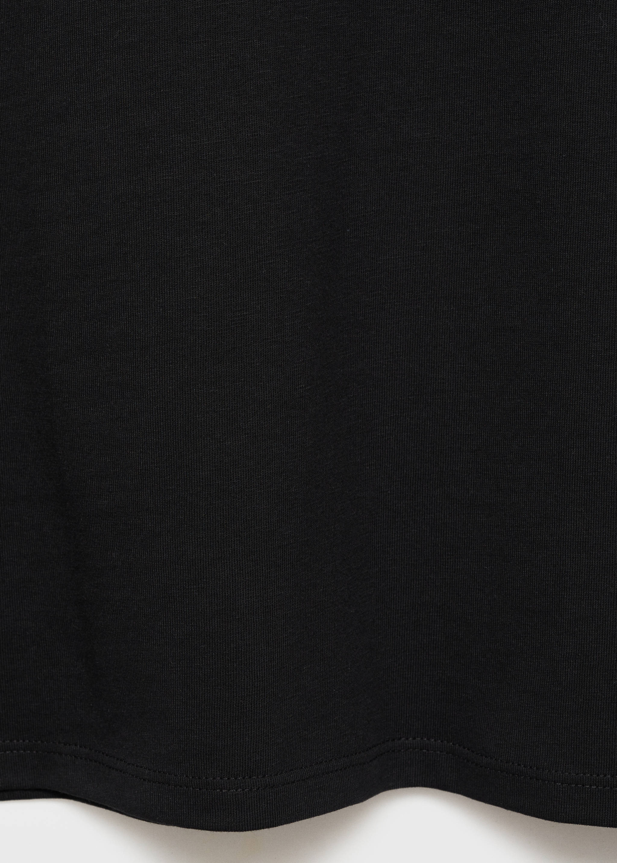 Short-sleeved cotton t-shirt - Details of the article 0