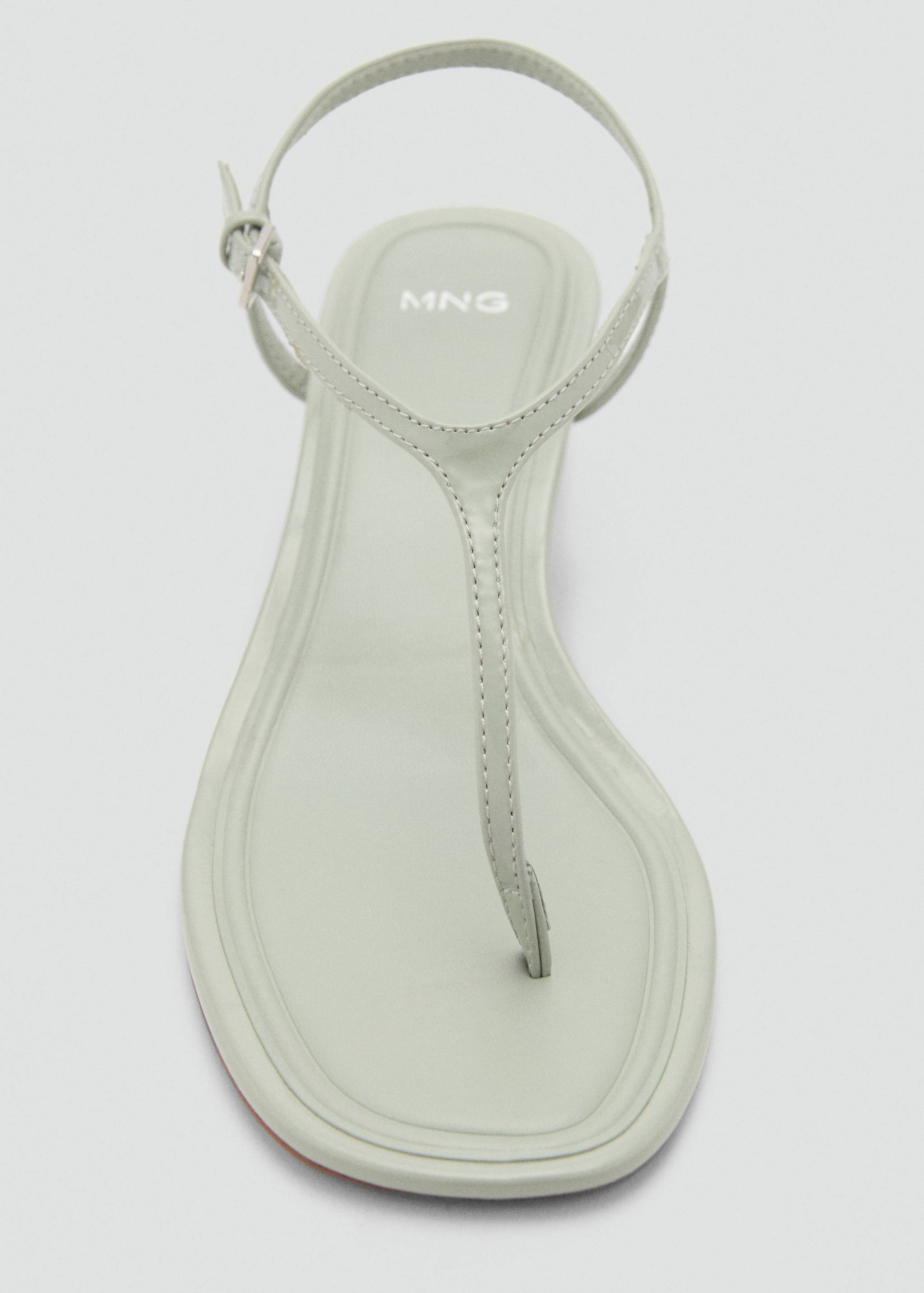 Sandal med taxklack och rem - Detaljer om artikeln 2