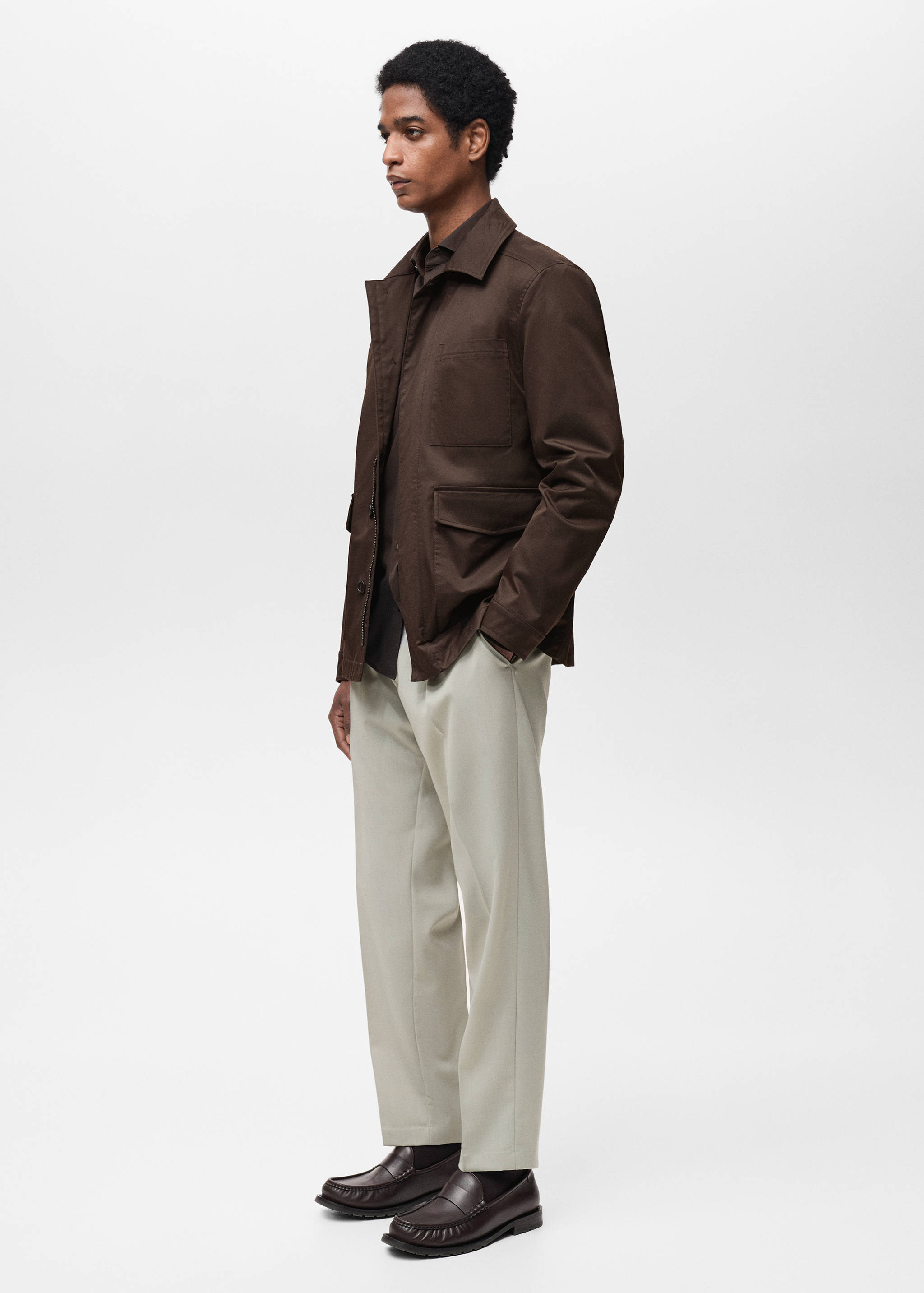 Water-repellent cotton jacket - Details of the article 2