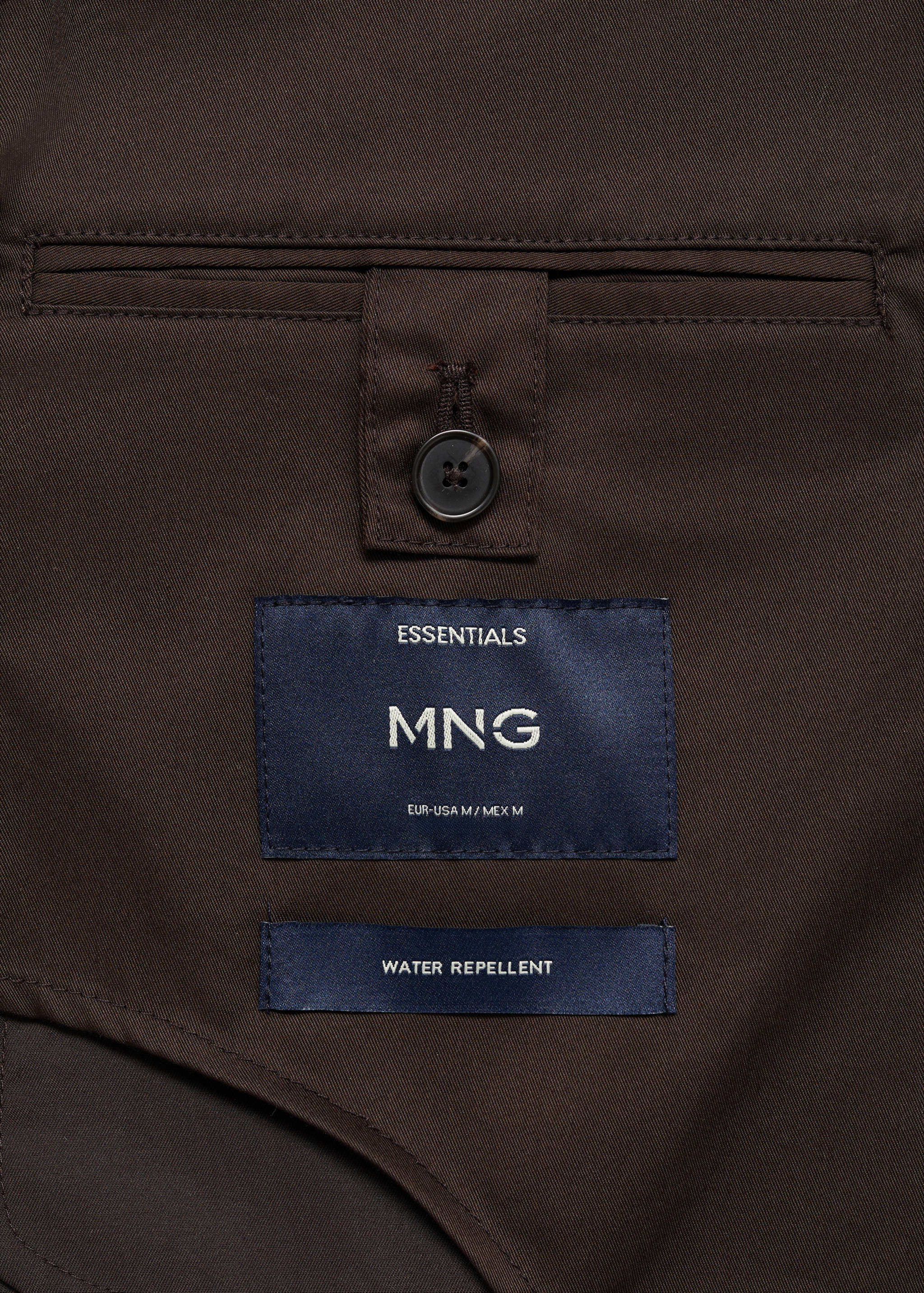 Water-repellent cotton jacket - Details of the article 0