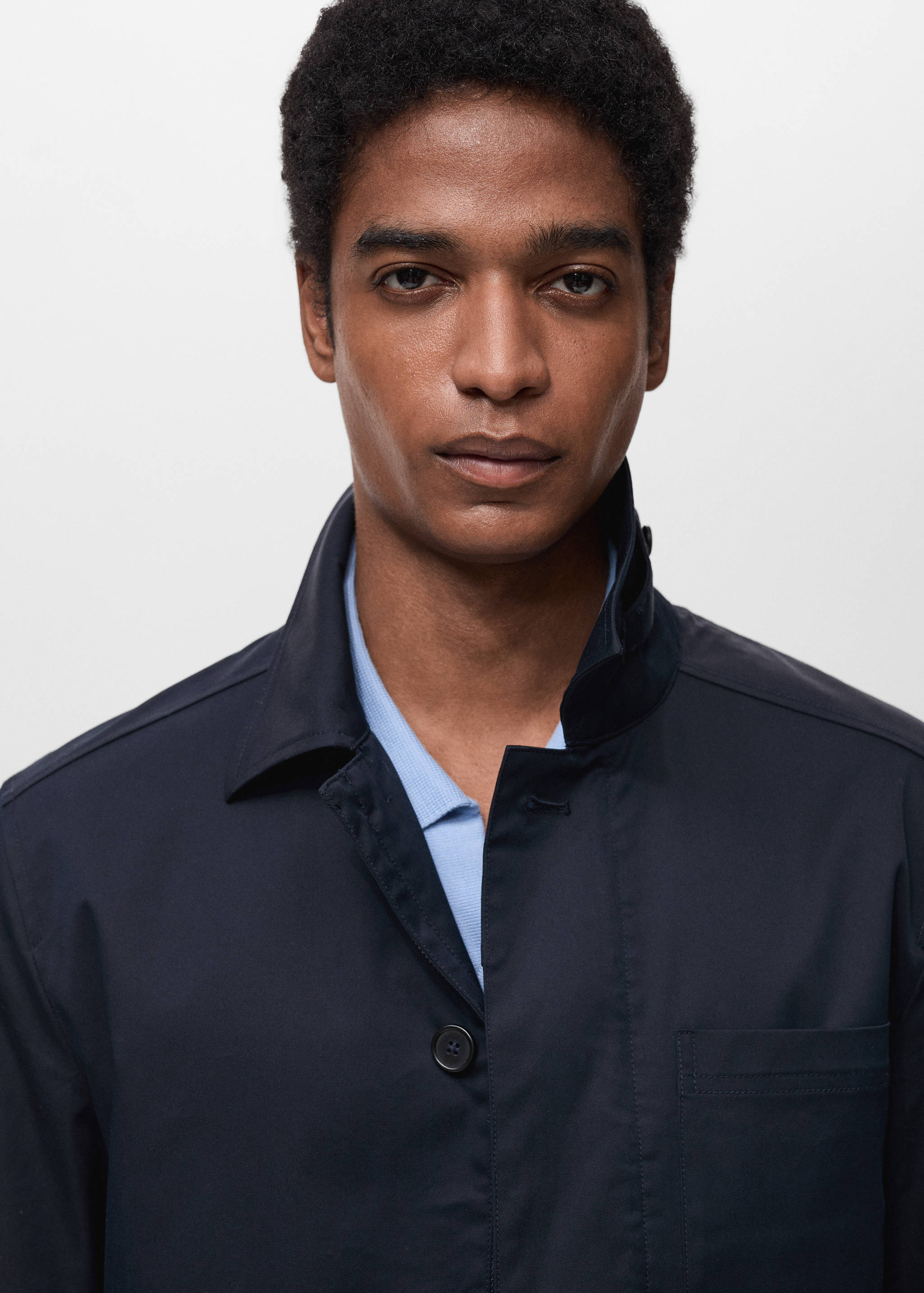 Водоотталкивающая куртка из хлопка - Деталь изделия 1