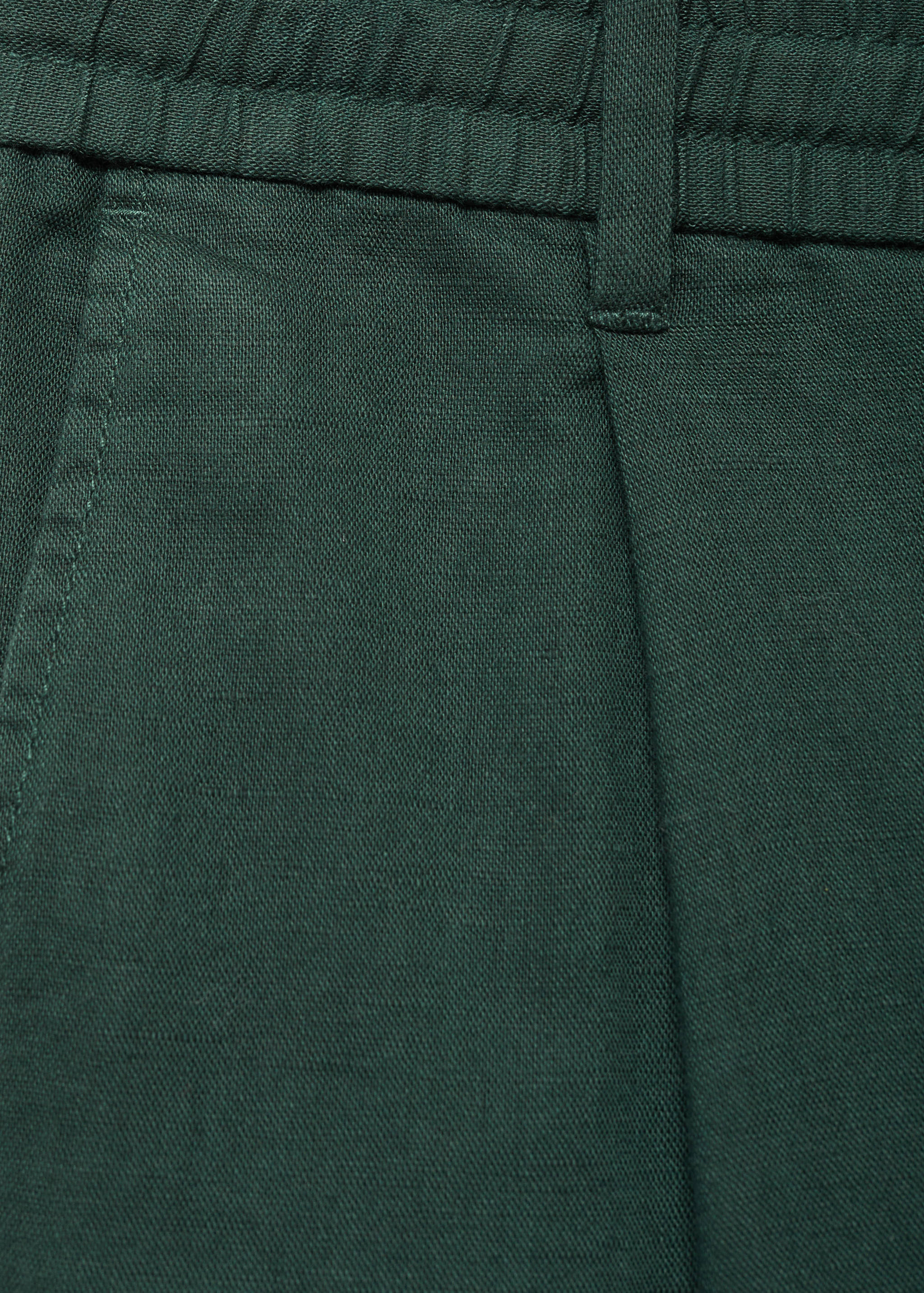 Pantalon slim fit lin cordon - Détail de l'article 0