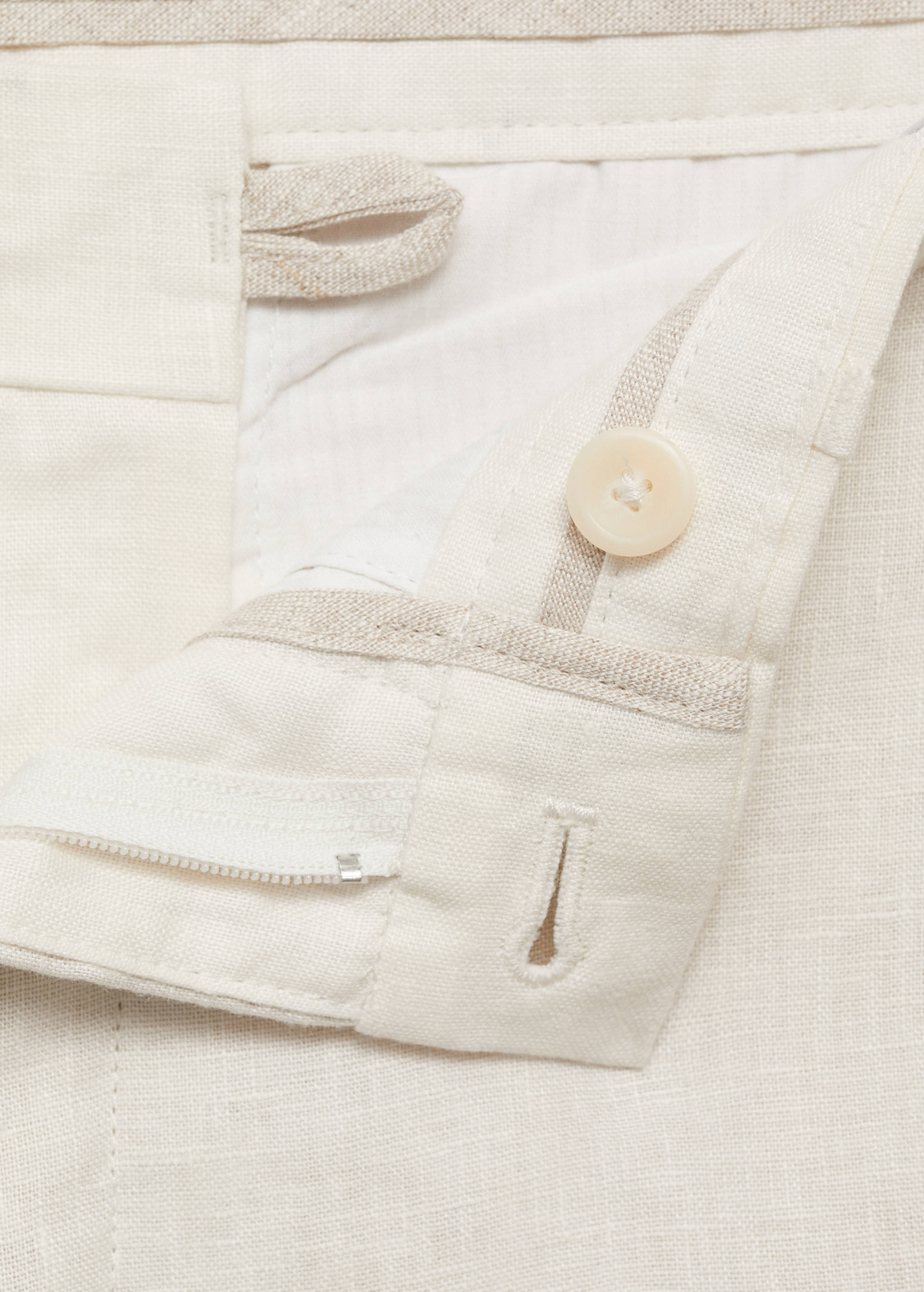 Pantalon 100 % lin slim fit - Détail de l'article 8