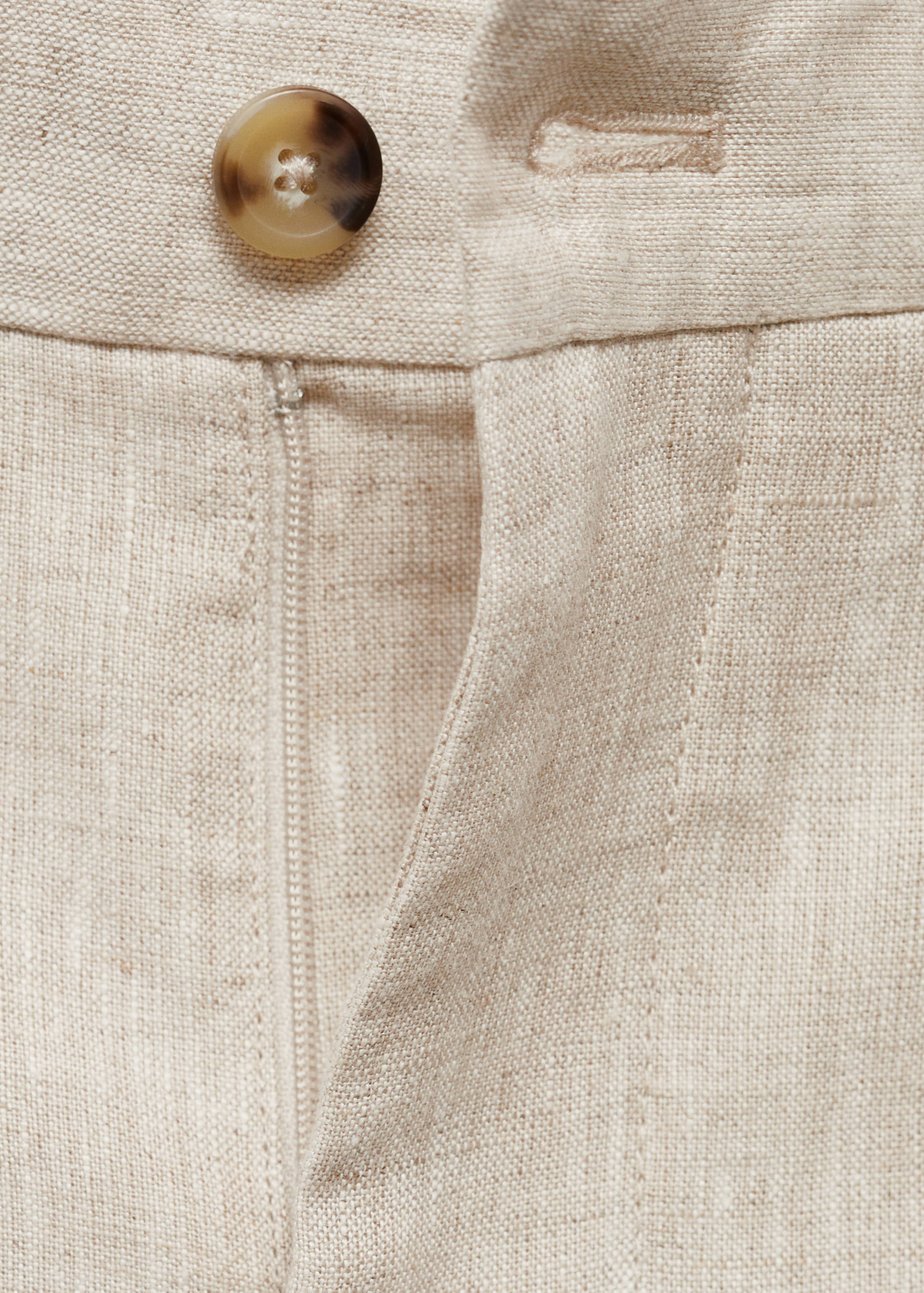 Pantalon 100 % lin slim fit - Détail de l'article 8