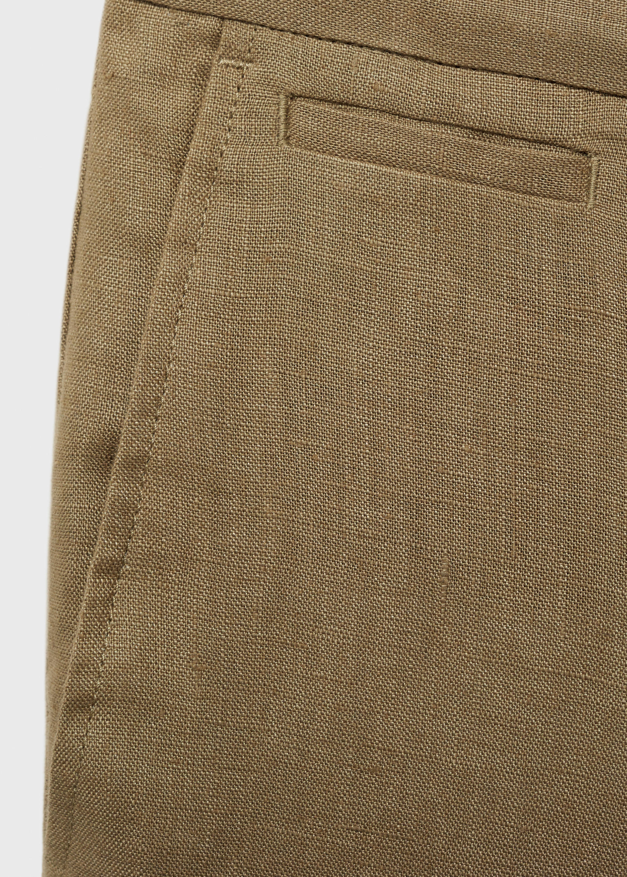Pantalon 100 % lin slim fit - Détail de l'article 8