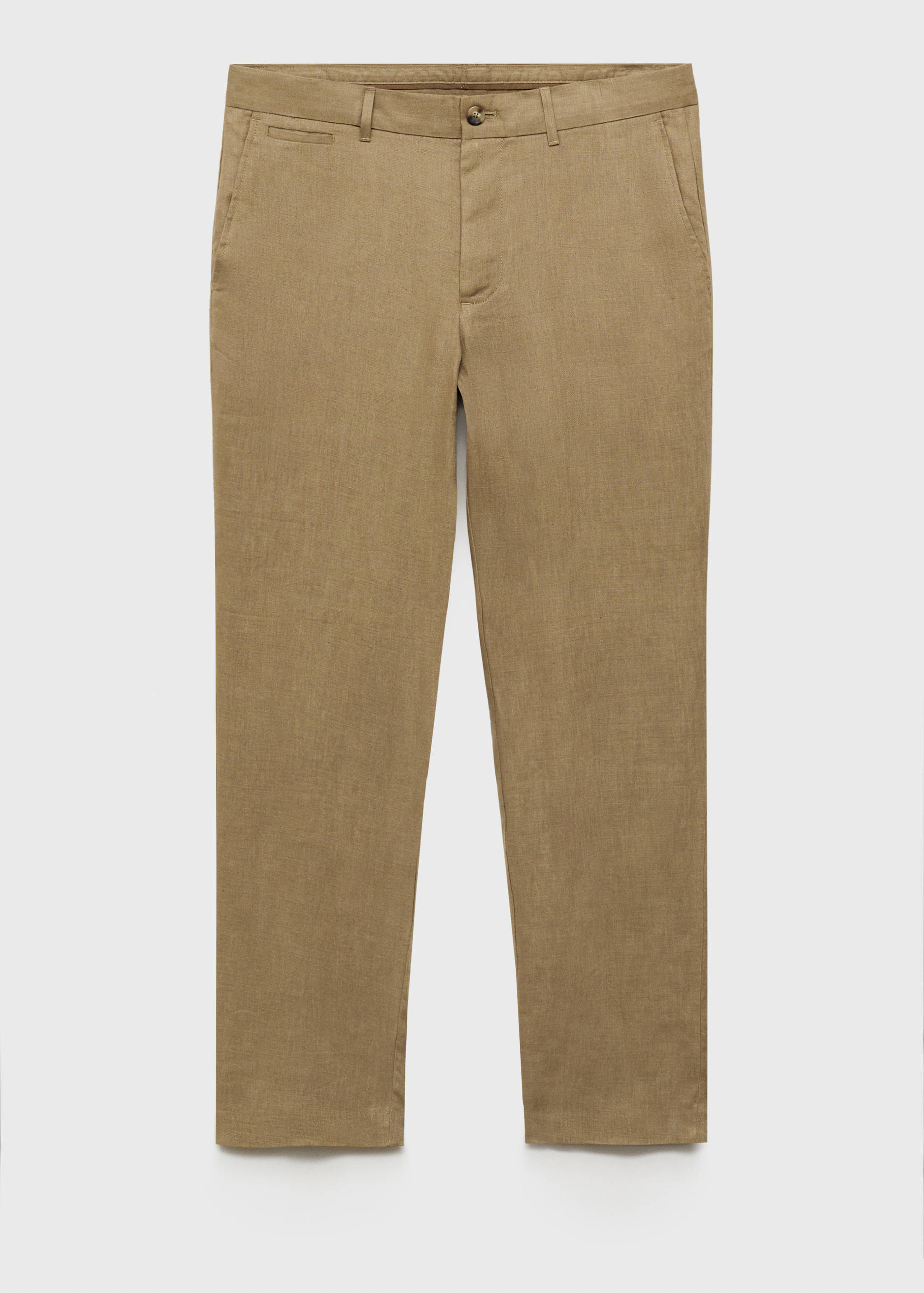 Pantalón 100% lino slim fit - Artículo sin modelo