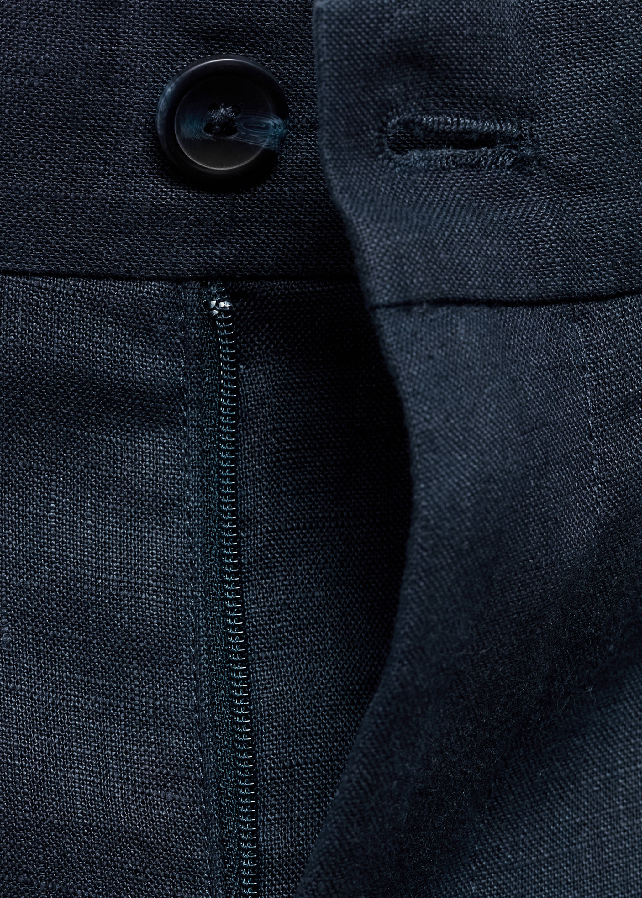 Pantalon 100 % lin slim fit - Détail de l'article 8