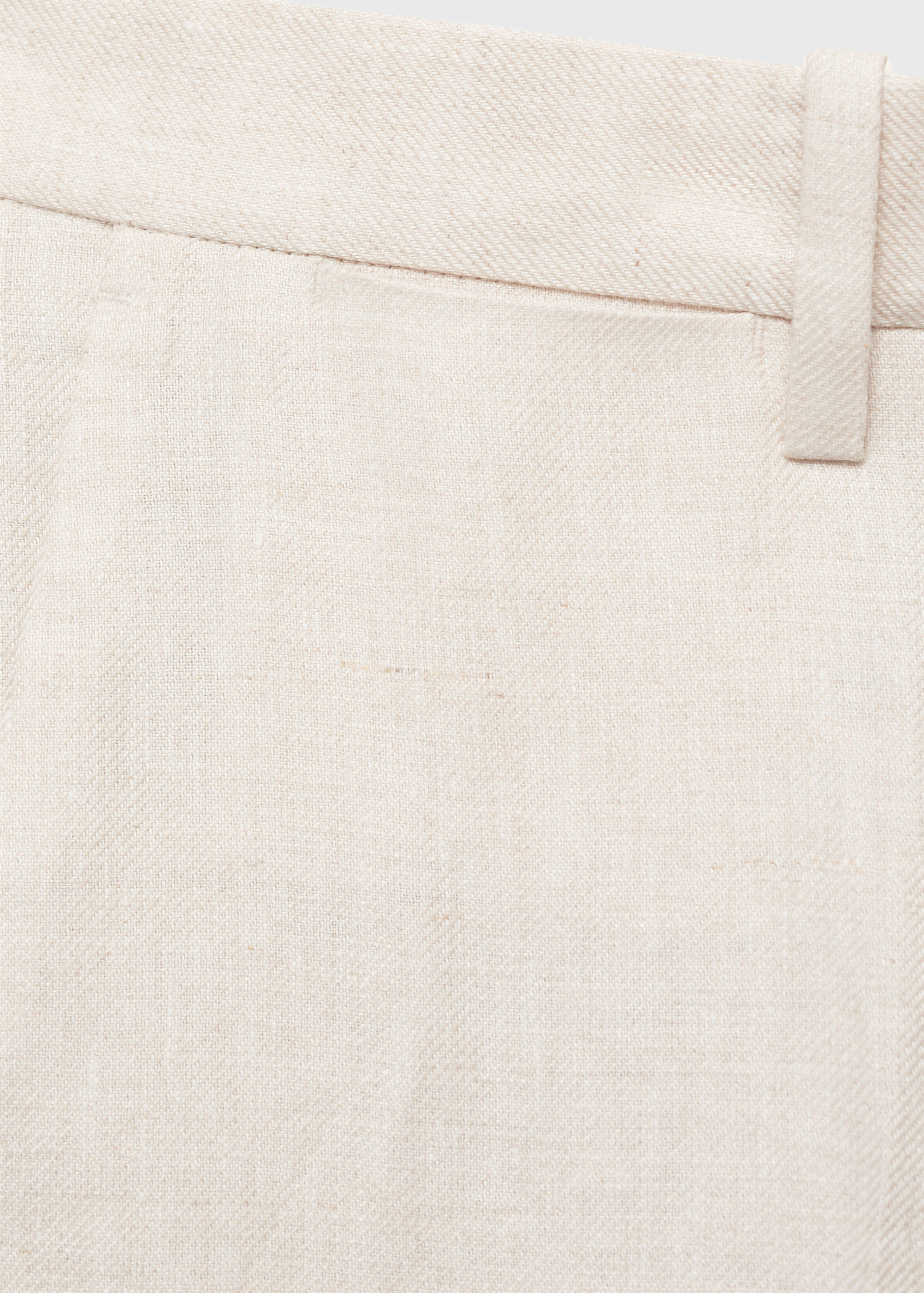 Amalfi 100% linen slim-fit suit trousers - Details of the article 0