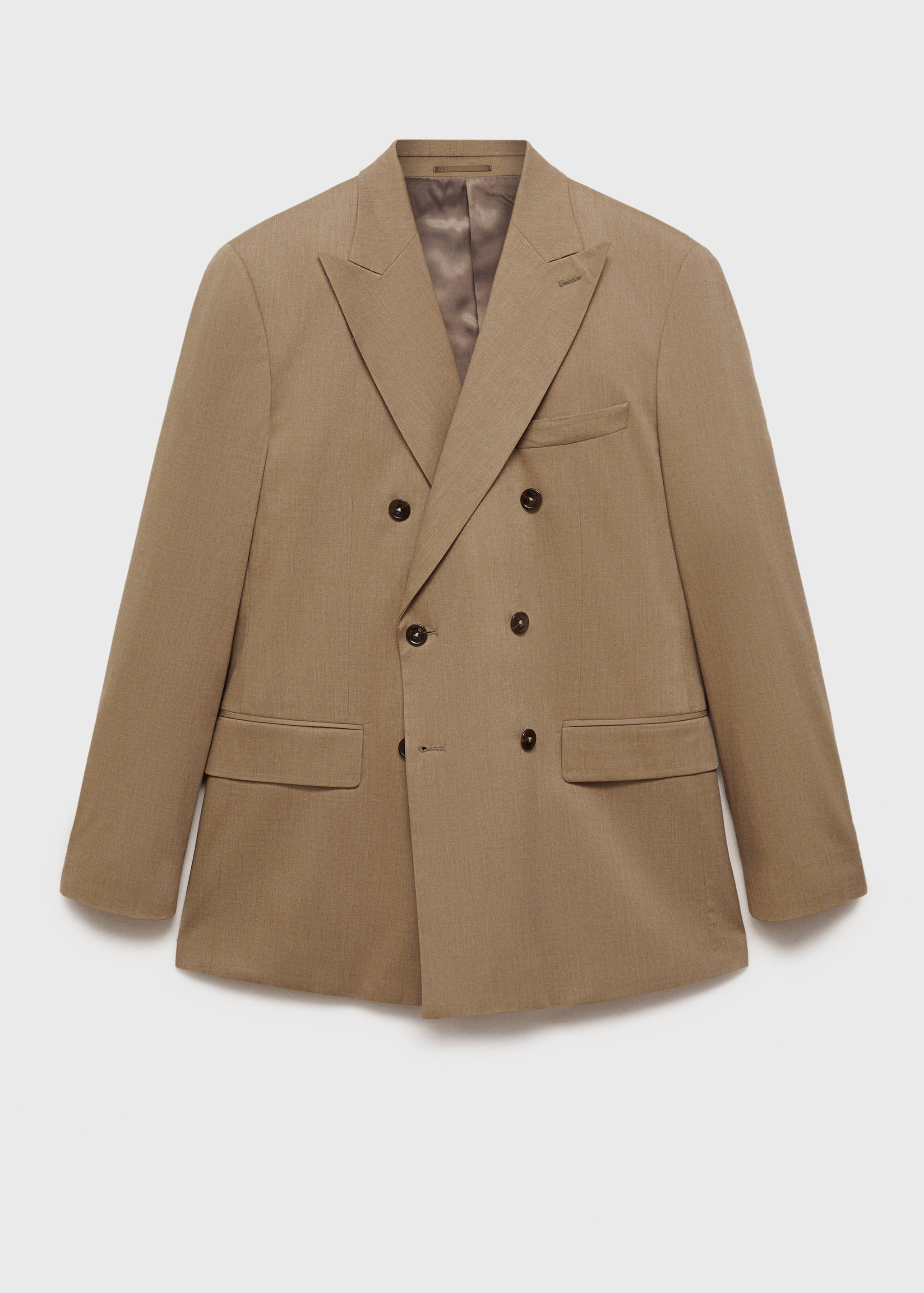 Monaco double-breasted slim-fit suit jacket - Article without model