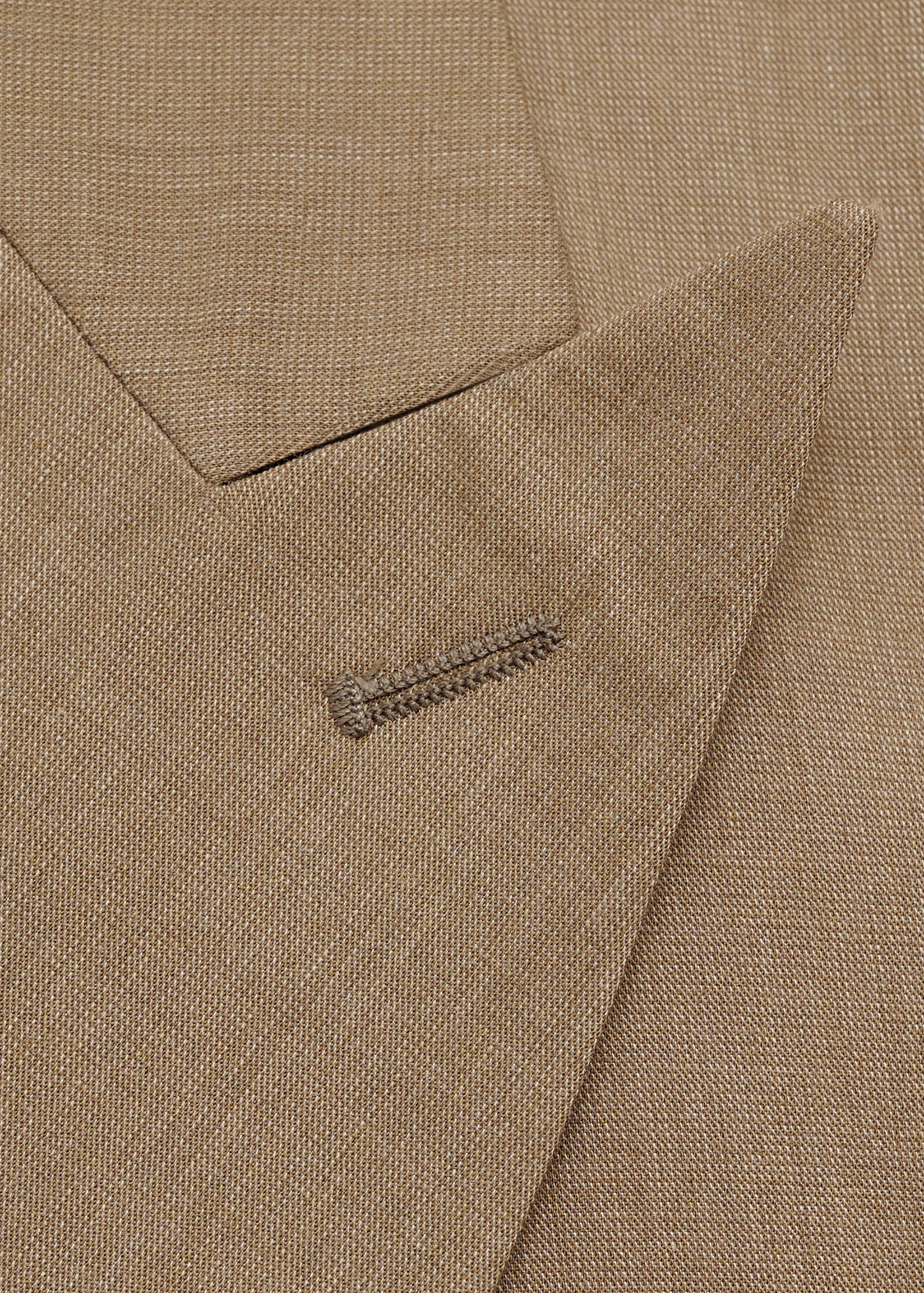 Monaco double-breasted slim-fit suit jacket - Details of the article 8