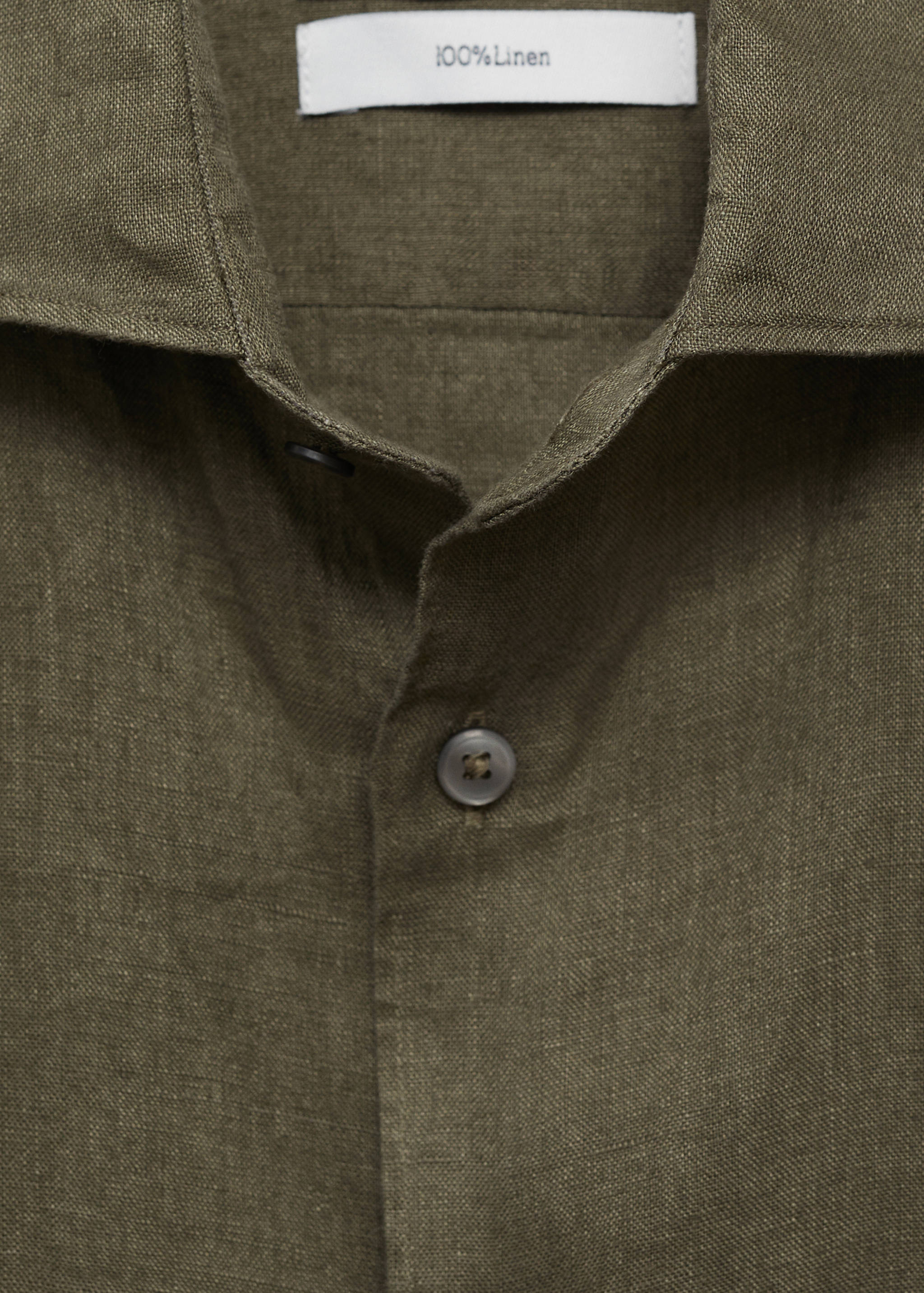 Chemise slim-fit 100 % lin - Détail de l'article 8