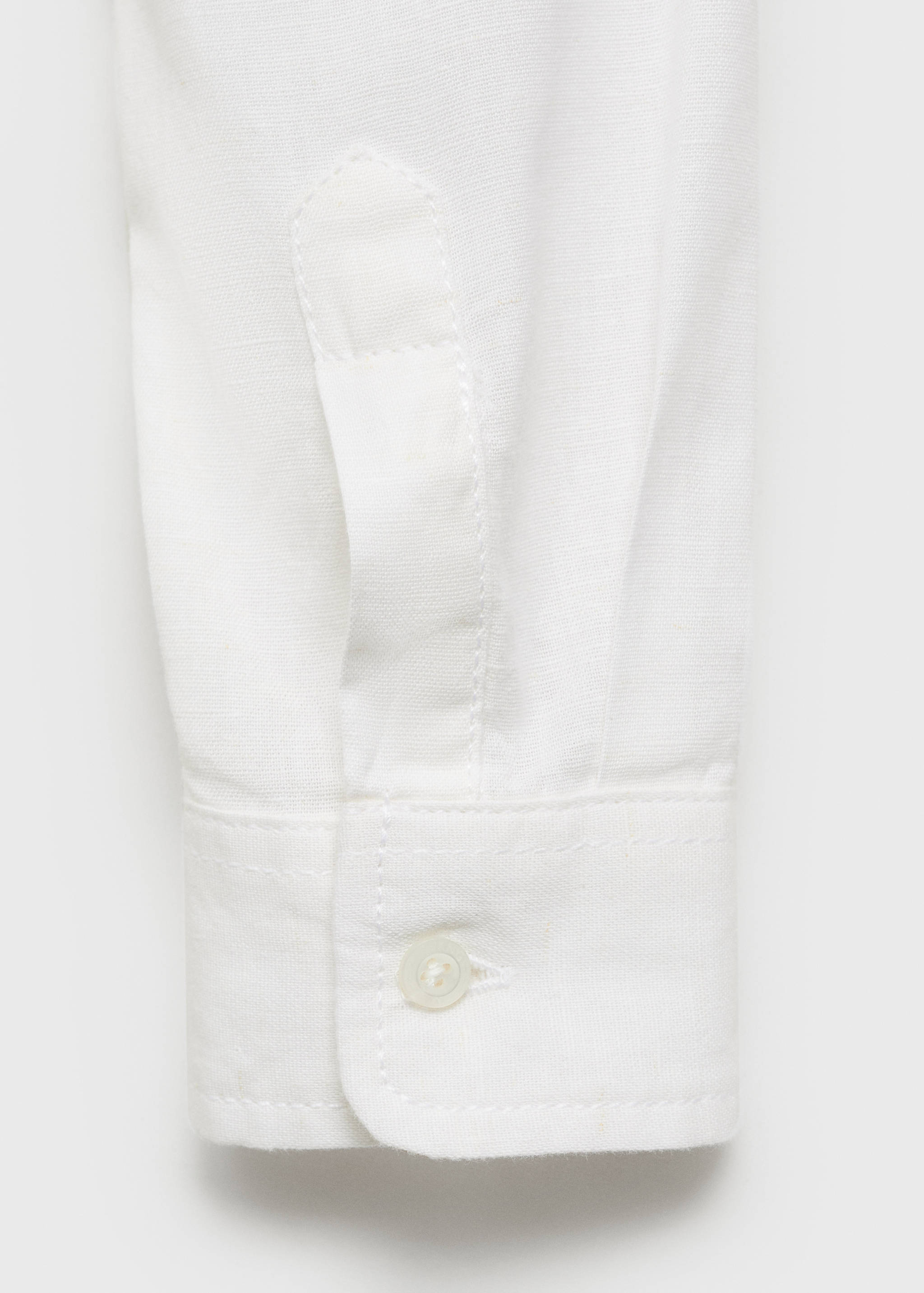 Cotton and linen shirt - Details of the article 0