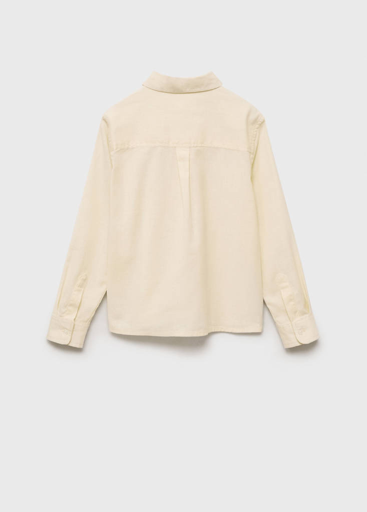 Cotton and linen shirt - thumbnail 3