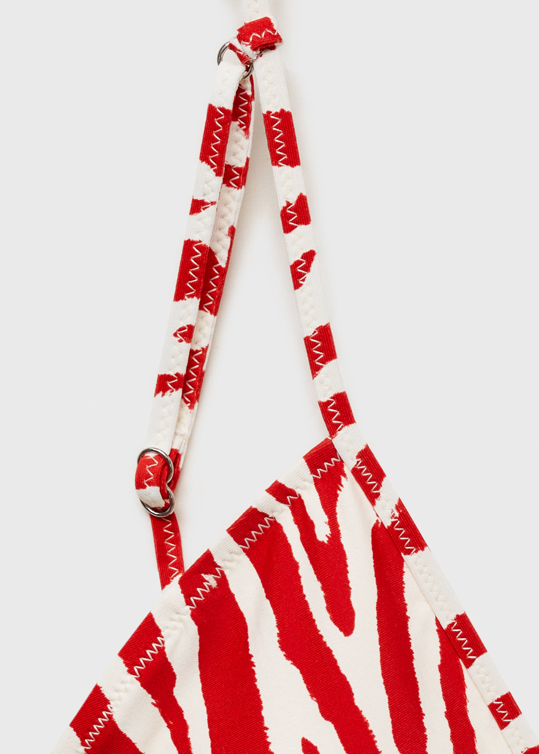 Top bikini triángulo cebra - Detalle del artículo 8