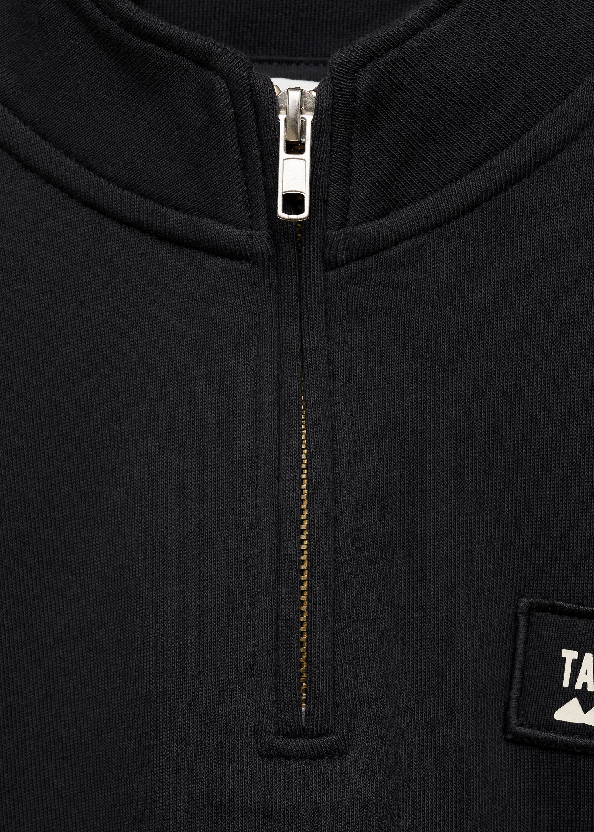 Світшот на блискавці з високим коміром - Детальніше про товар 8