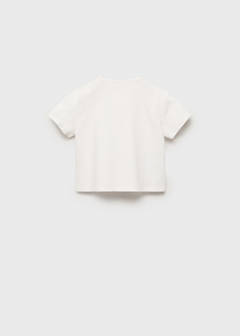Embossed cotton t-shirt — Off White 3