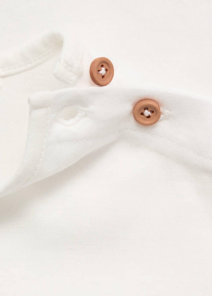 Embossed cotton t-shirt - thumbnail 4