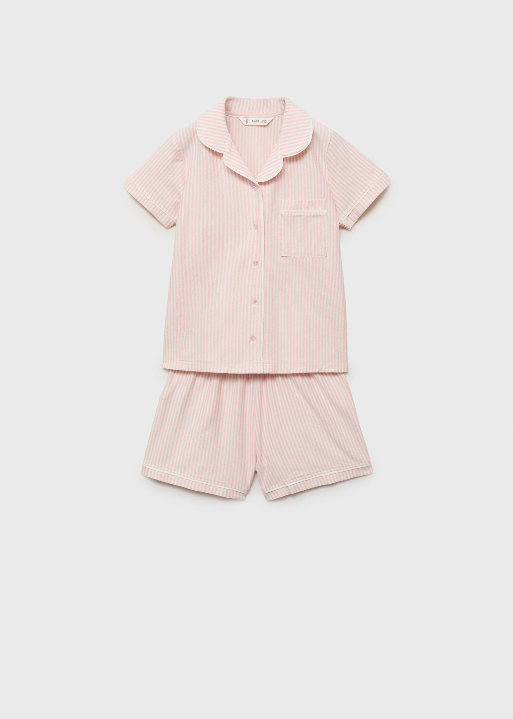 Striped short pyjamas - Article without model