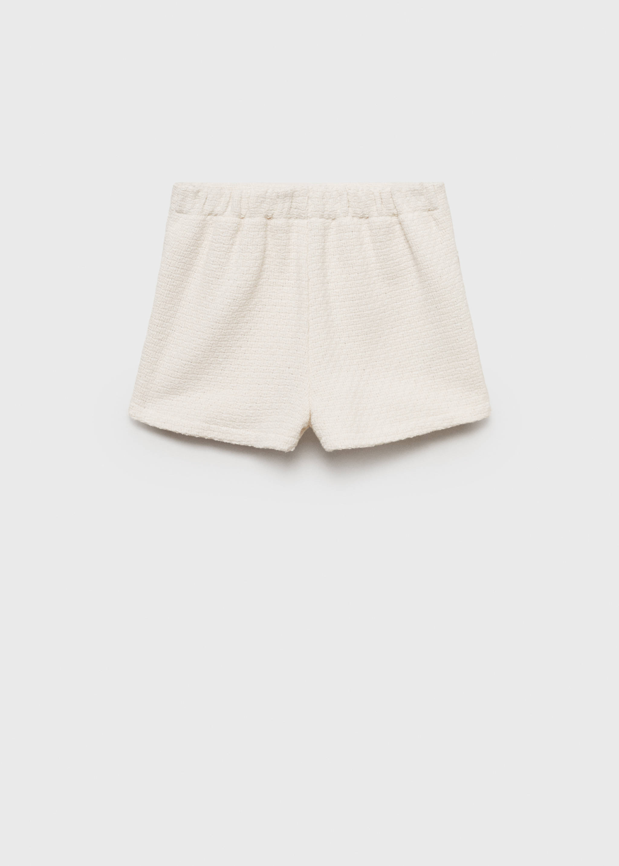 Frayed skirt-trousers - Reverse of the article