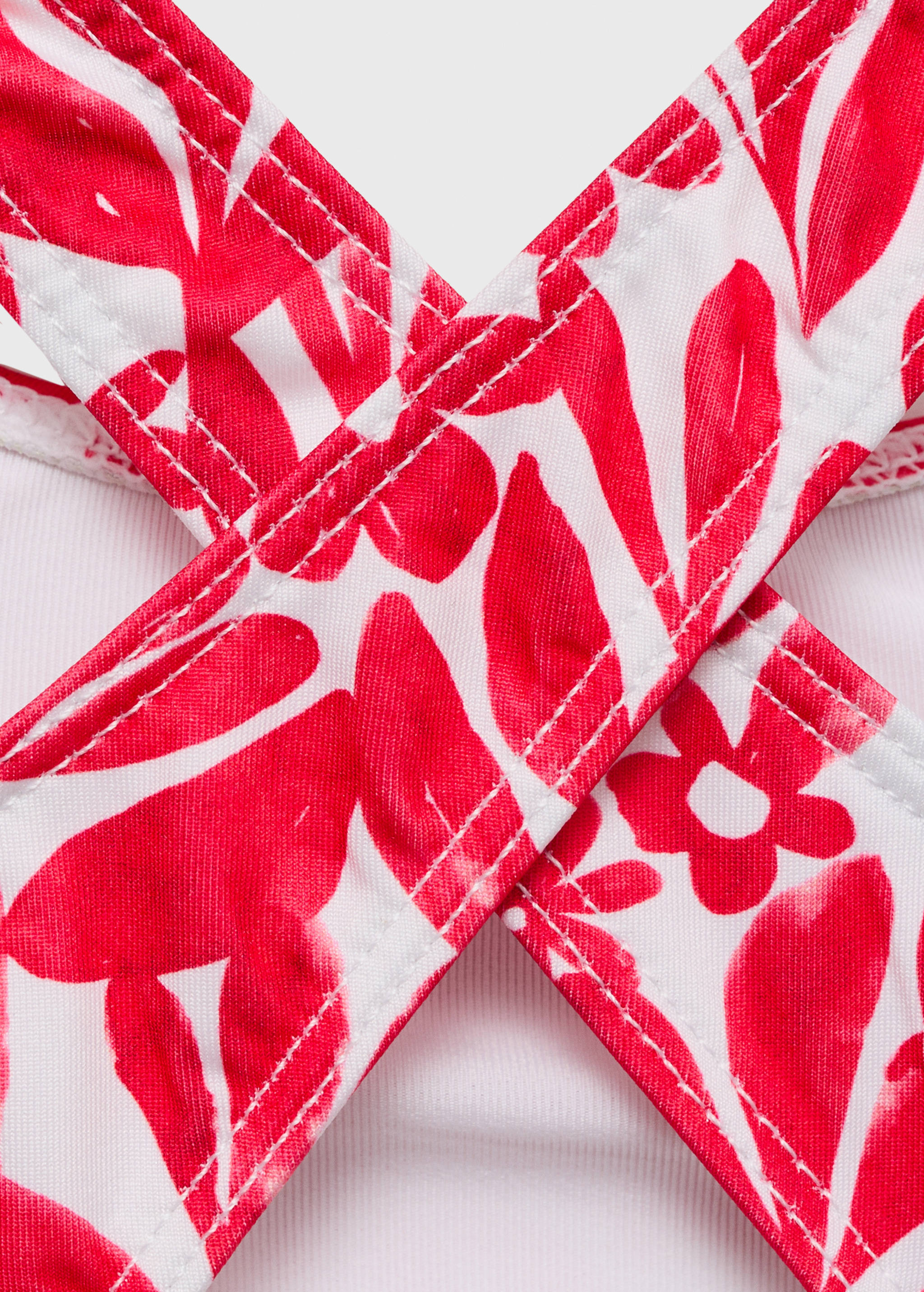 Maillot de bain imprimé dos croisé - Détail de l'article 0