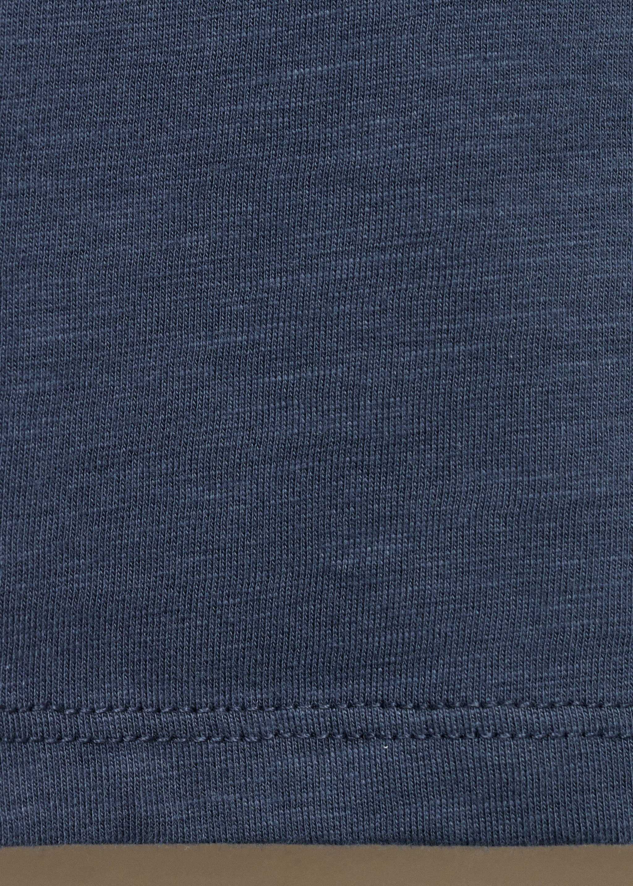 Embossed cotton t-shirt - Details of the article 0