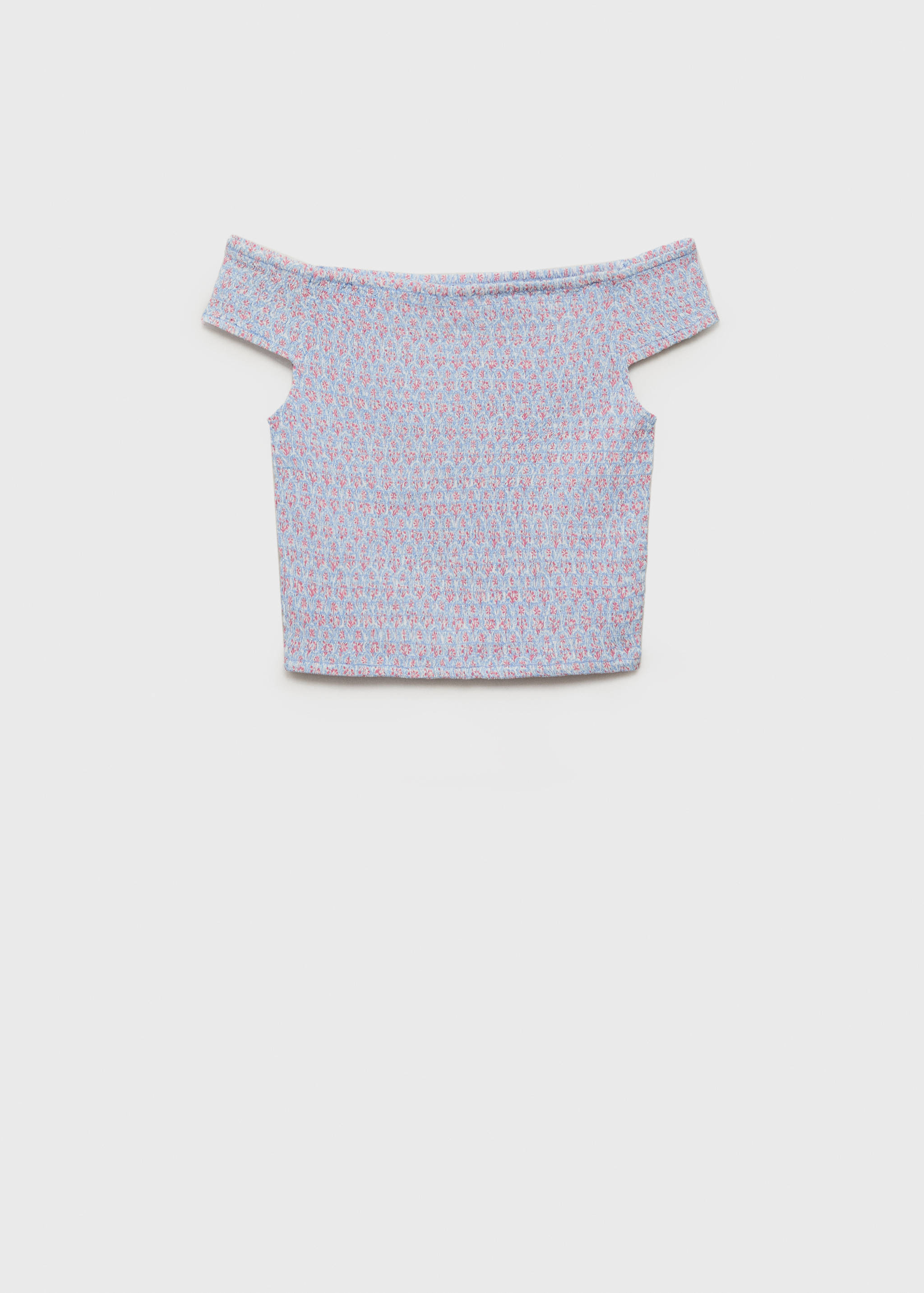 Top off-shoulder estampado - Artículo sin modelo