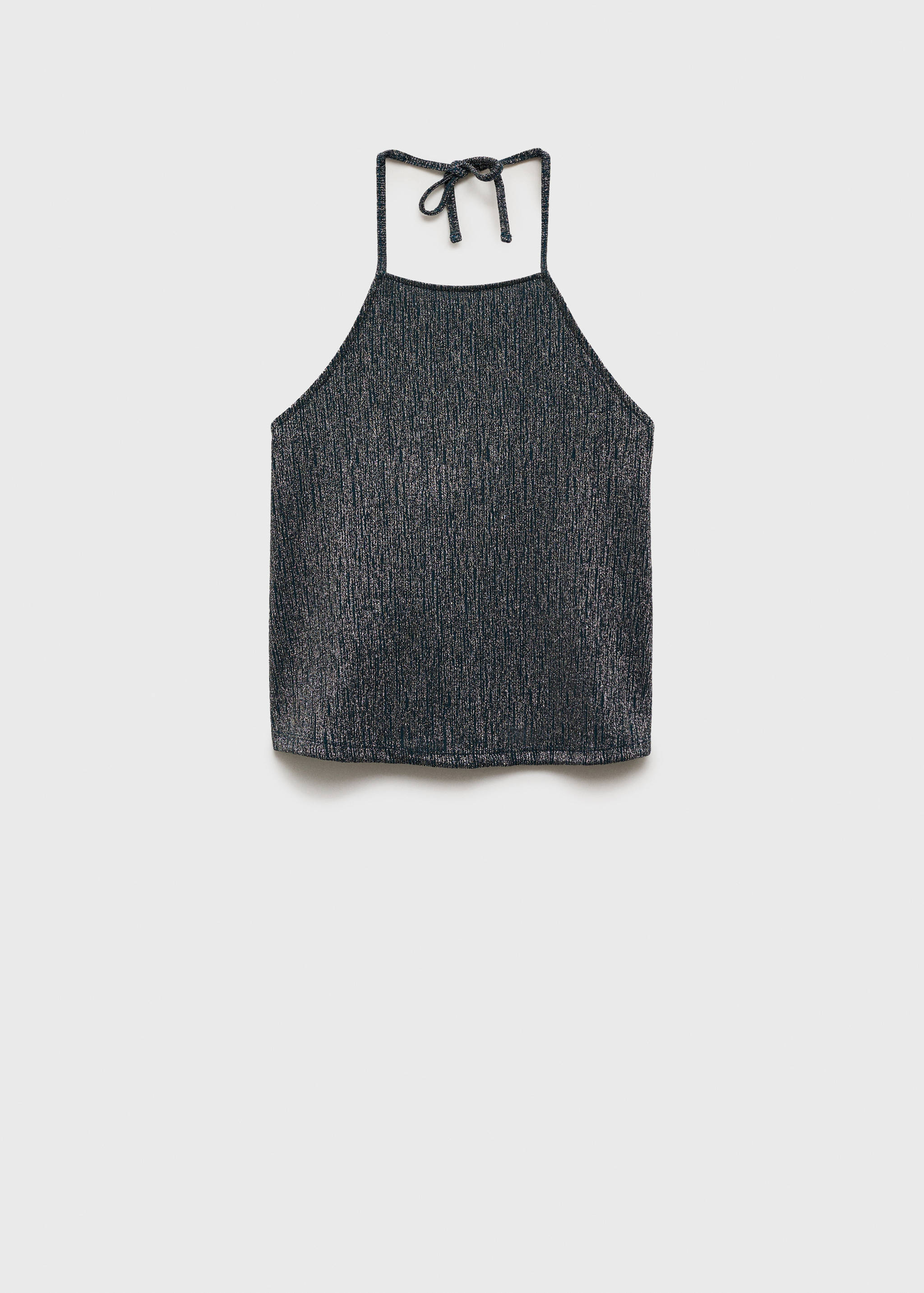 Metalliserad top - Artikel utan modell