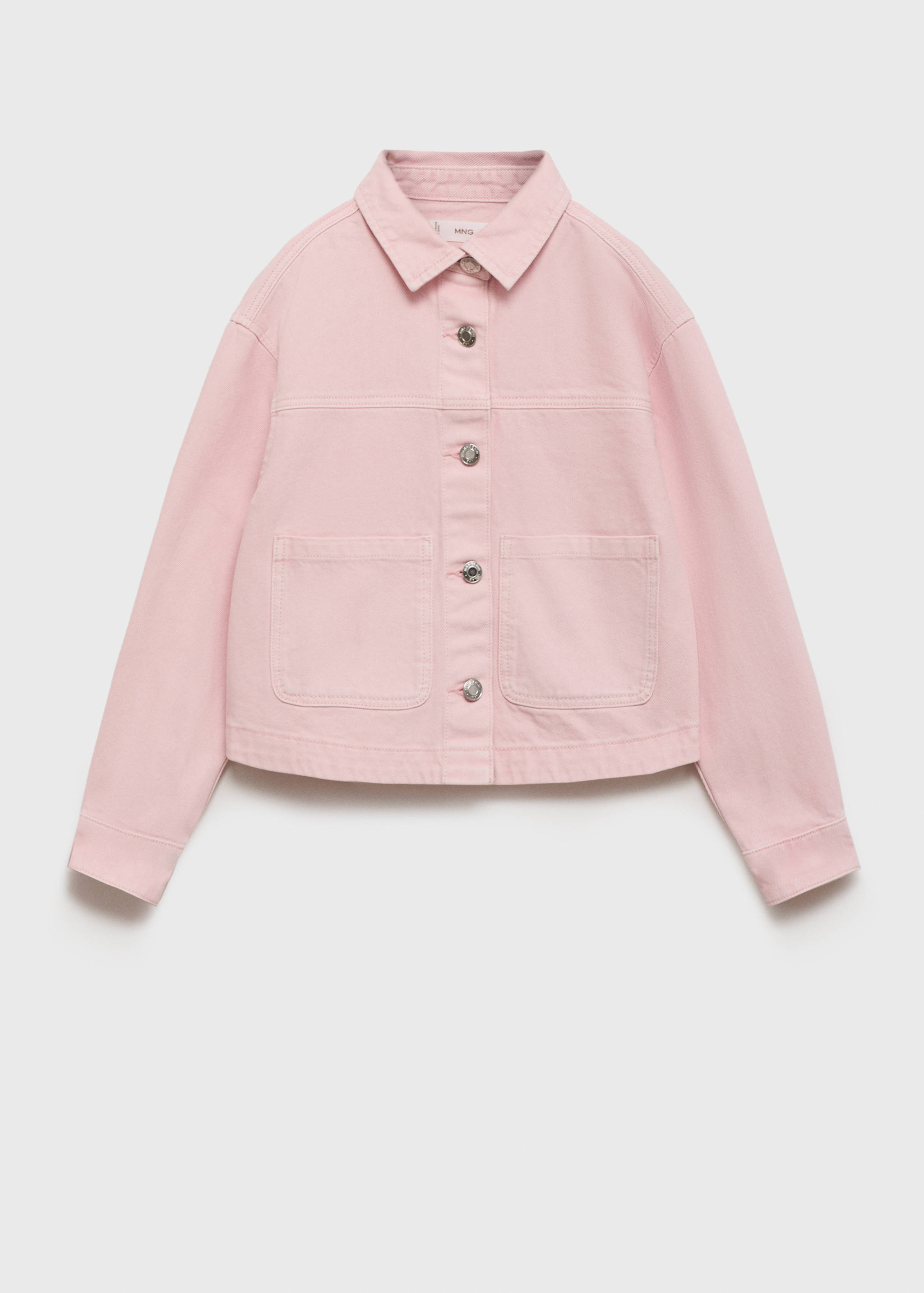 Denim jacket with pockets - Article without model