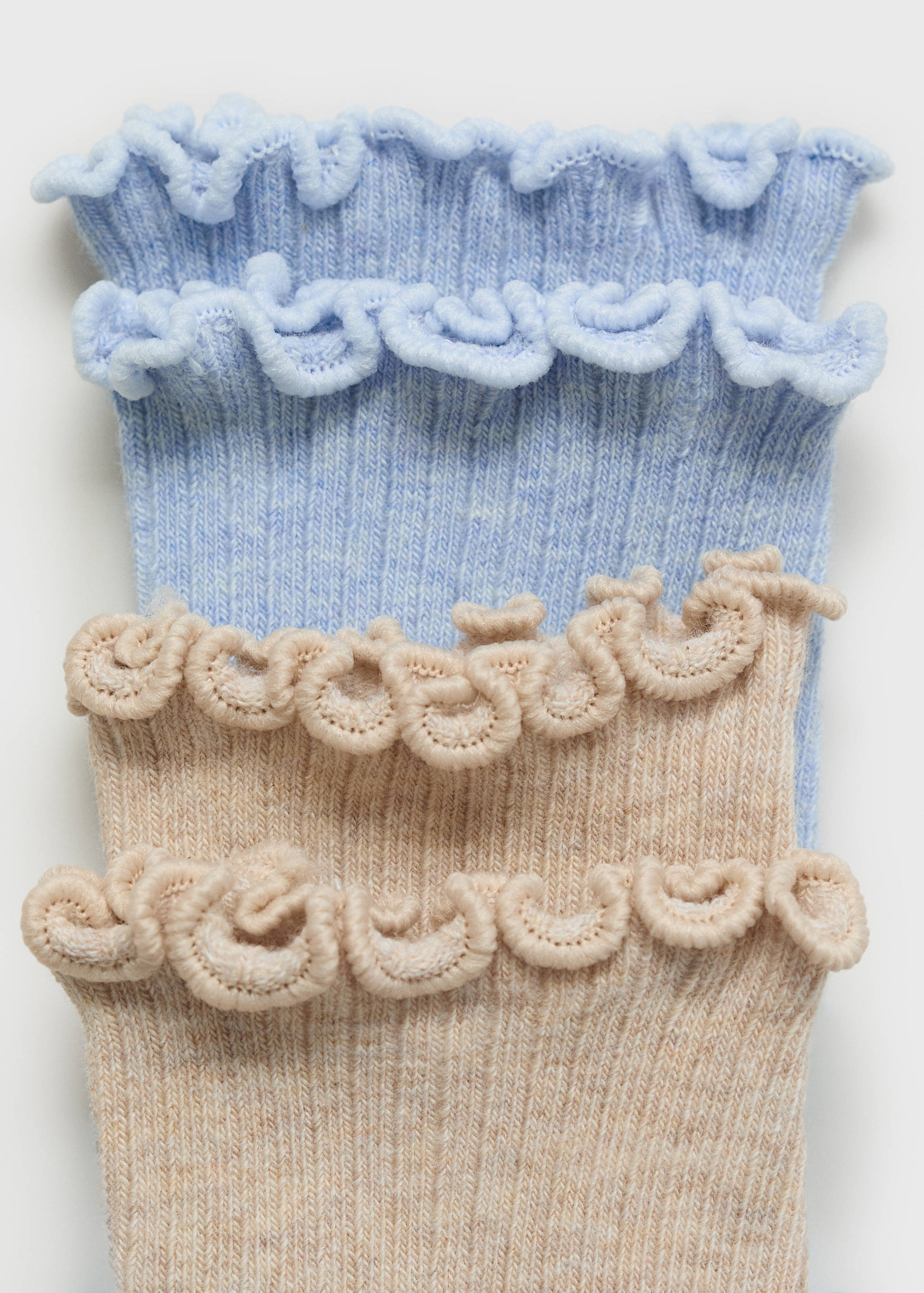 علبة تضم 2 من الجوارب المختلطة - الجهة الخلفية للمنتج